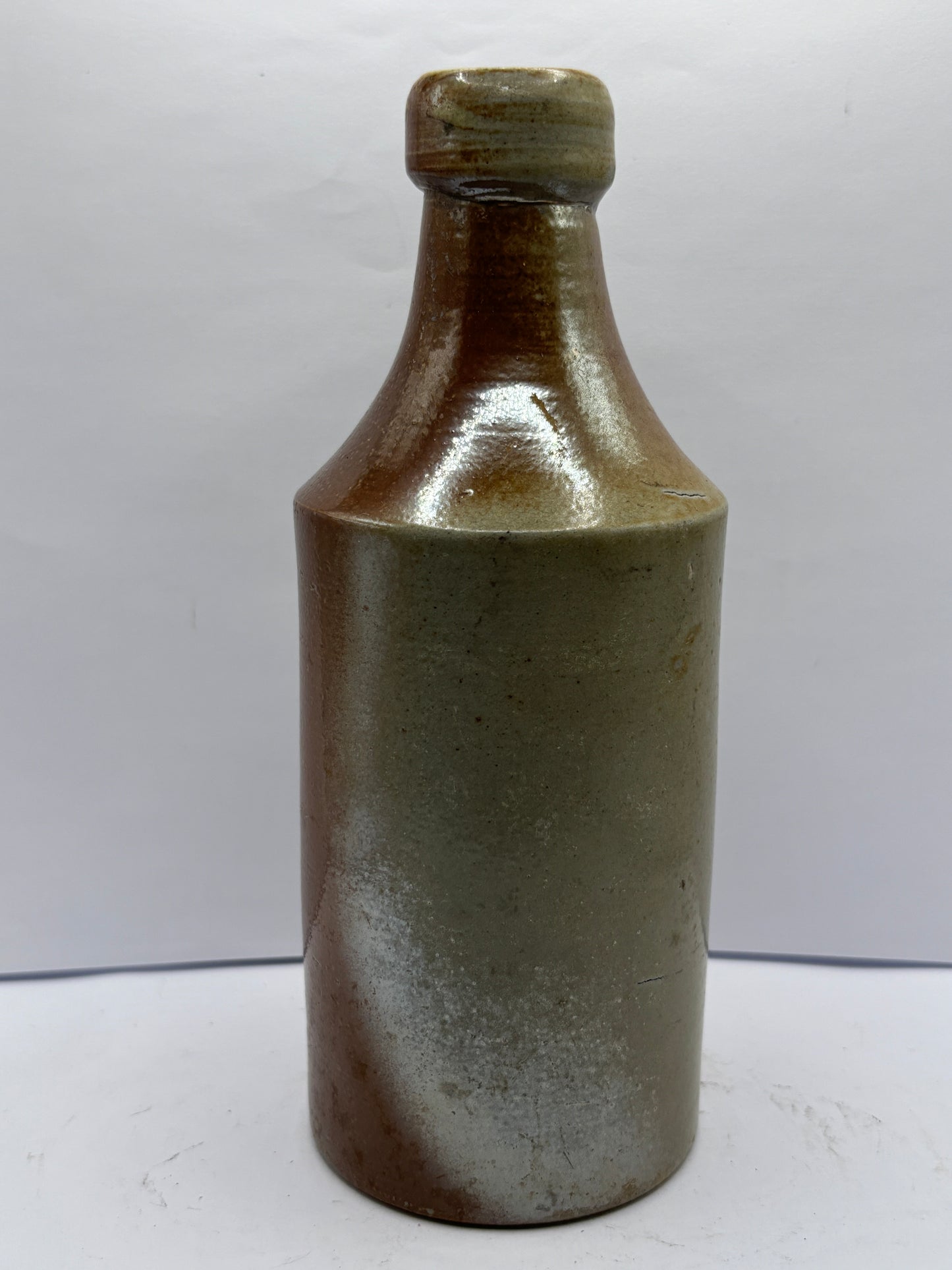 Old stoneware bottle