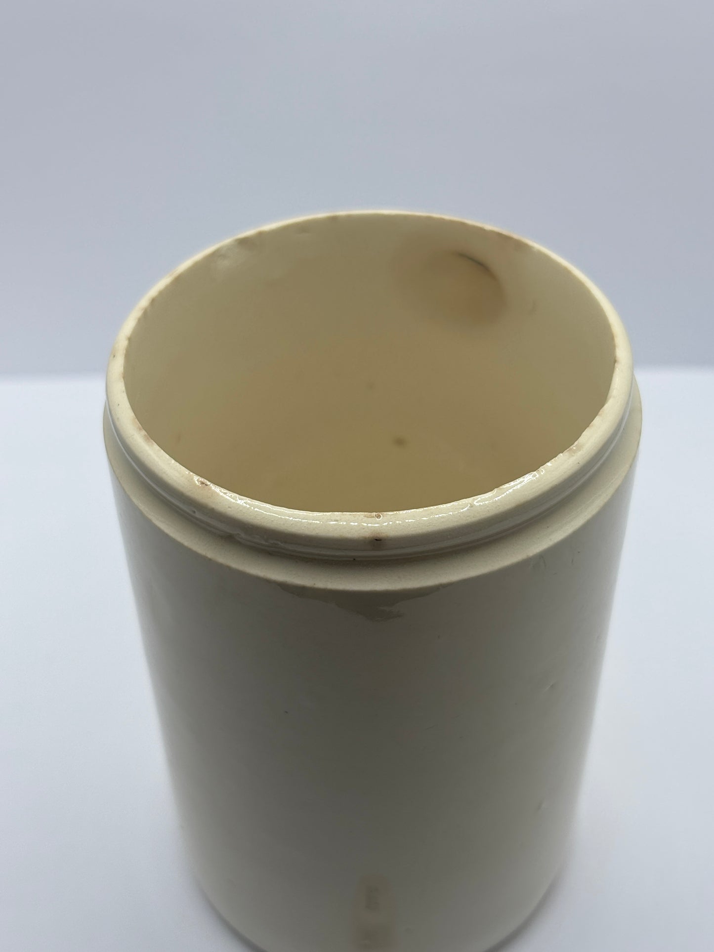 old 1lb James Keiller Dundee marmalade jar (e)