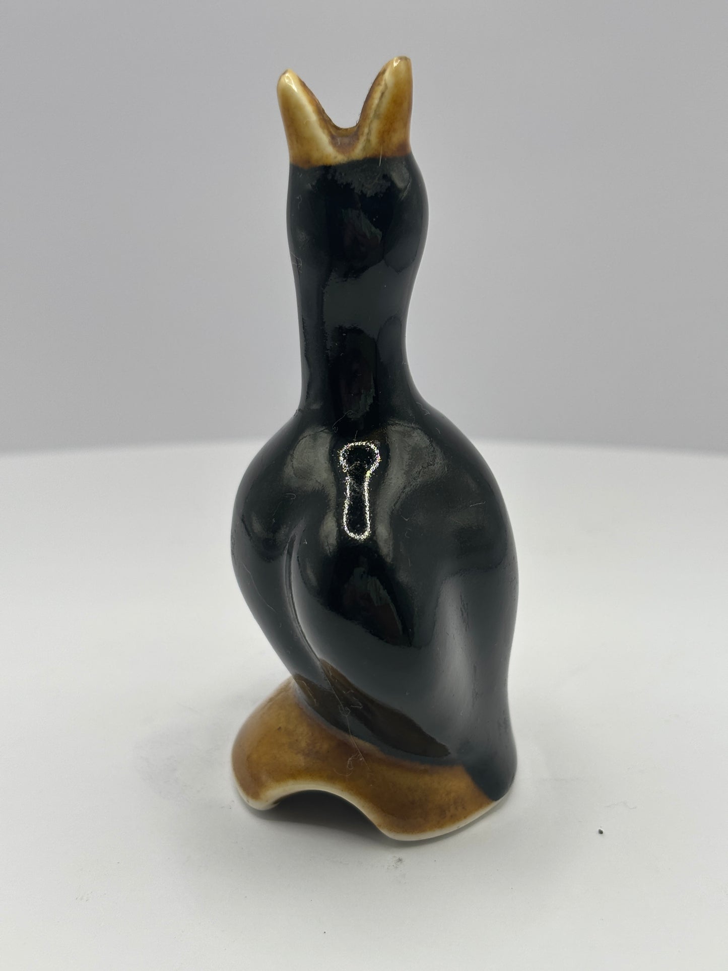 Vintage bird pie funnel