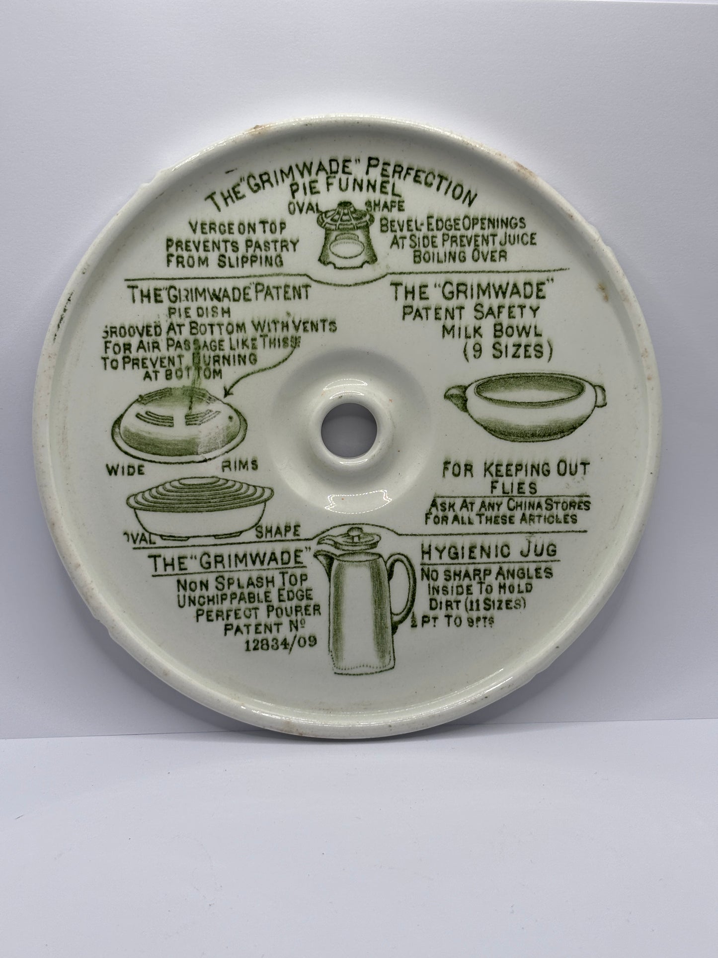 Old stoneware advertising quick cooker
