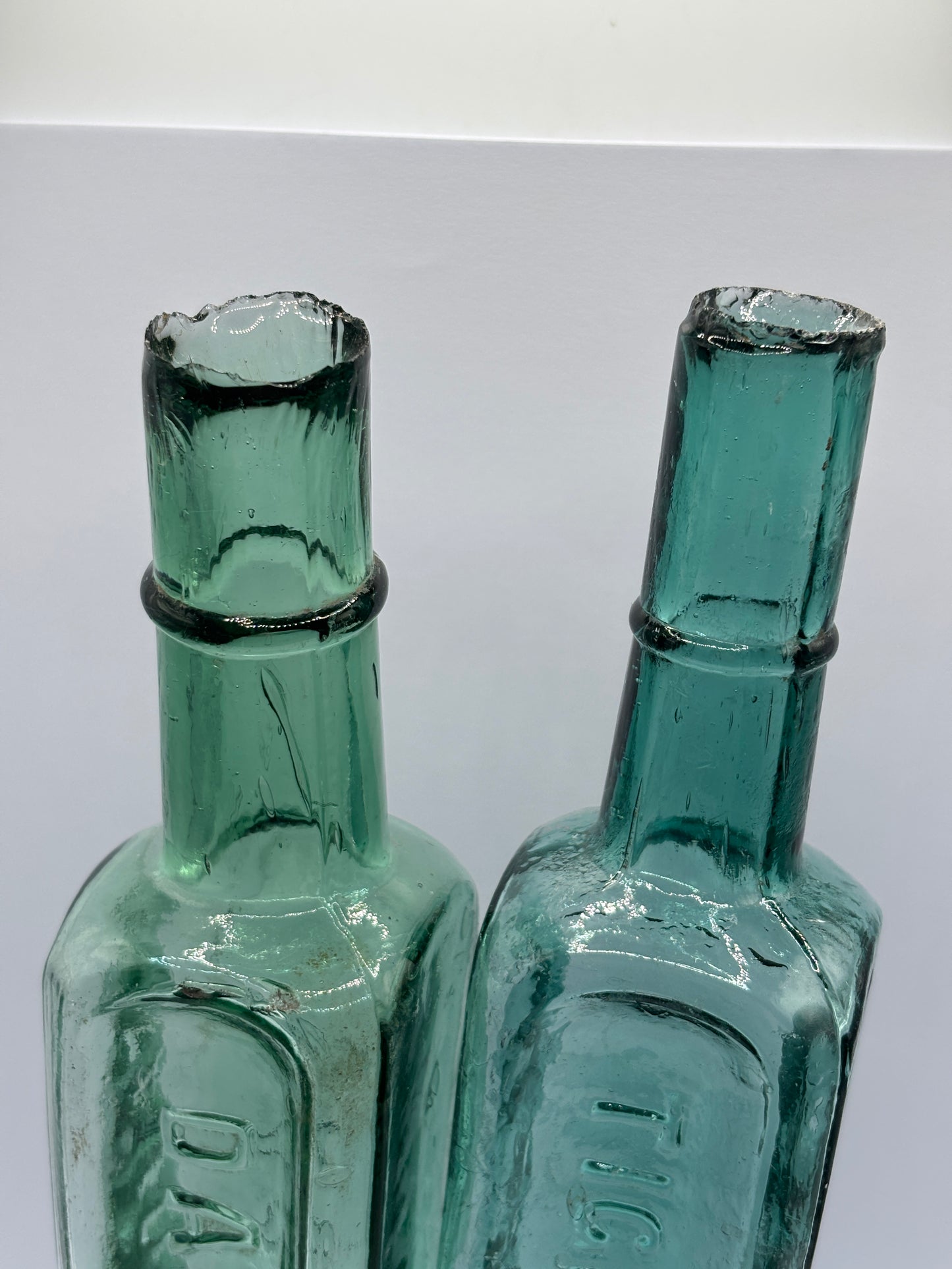 2 Old sauce bottles, Daddies sauce & Fletchers tiger sauce