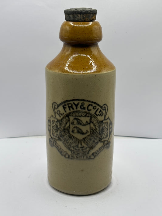 Old Frys ginger beer bottle