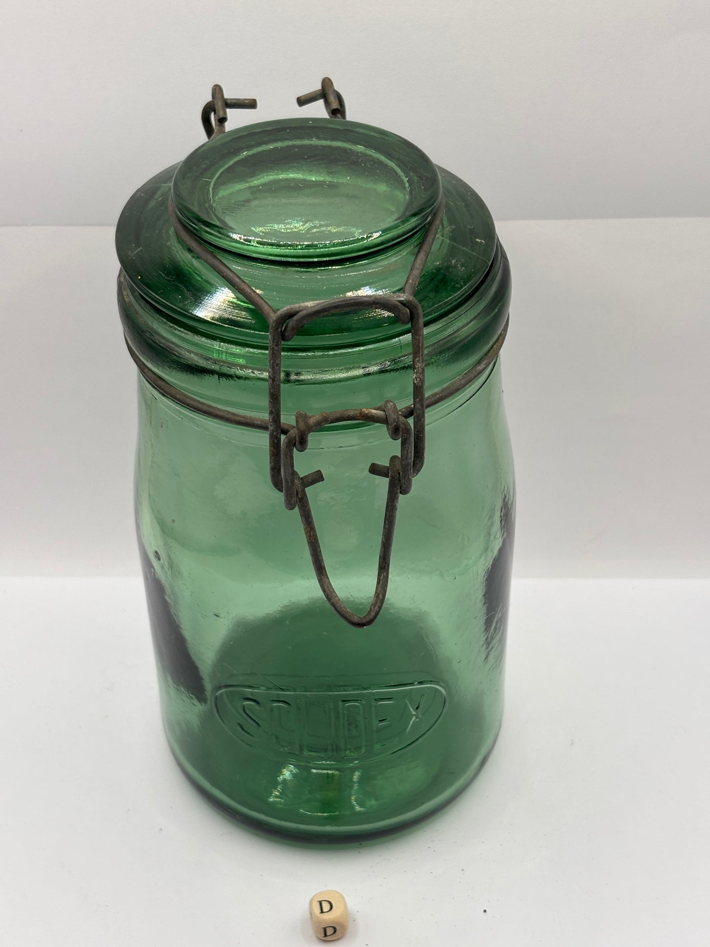 Vintage french canning jar, Solidex (D)