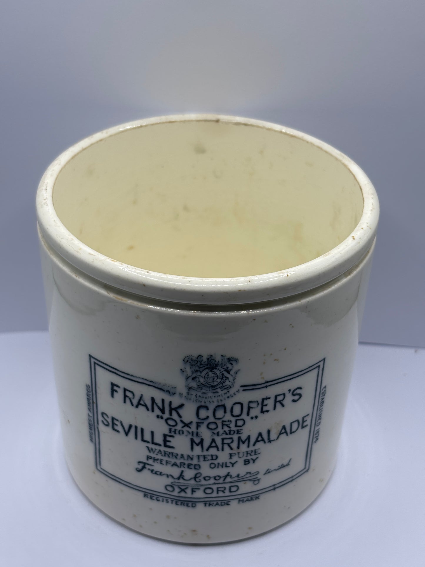 Old 2lb frank cooper marmalade jar