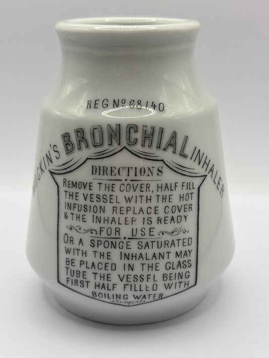 Old advertising inhaler, Hockin’s Bronchial inhaler