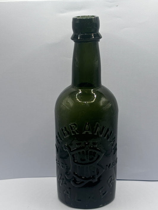 Old Walker beer bottle, SH BRANNAN