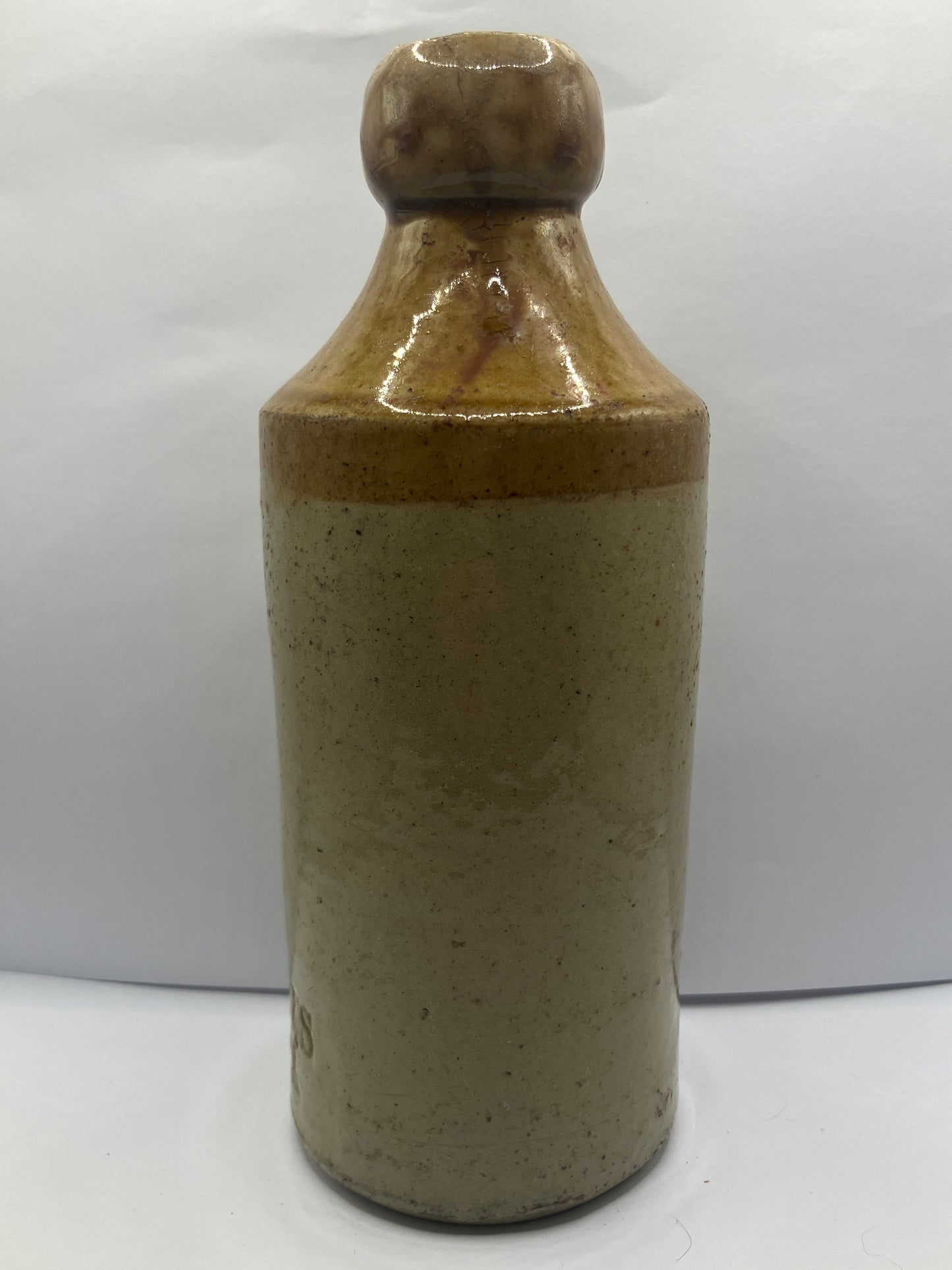 T.Jenks York, impressed ginger beer bottle