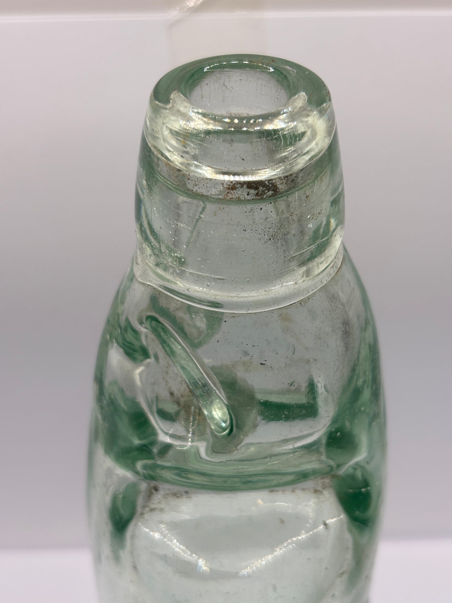 Old pictorial Coventry codd bottle, mineral water works. Marble bottle