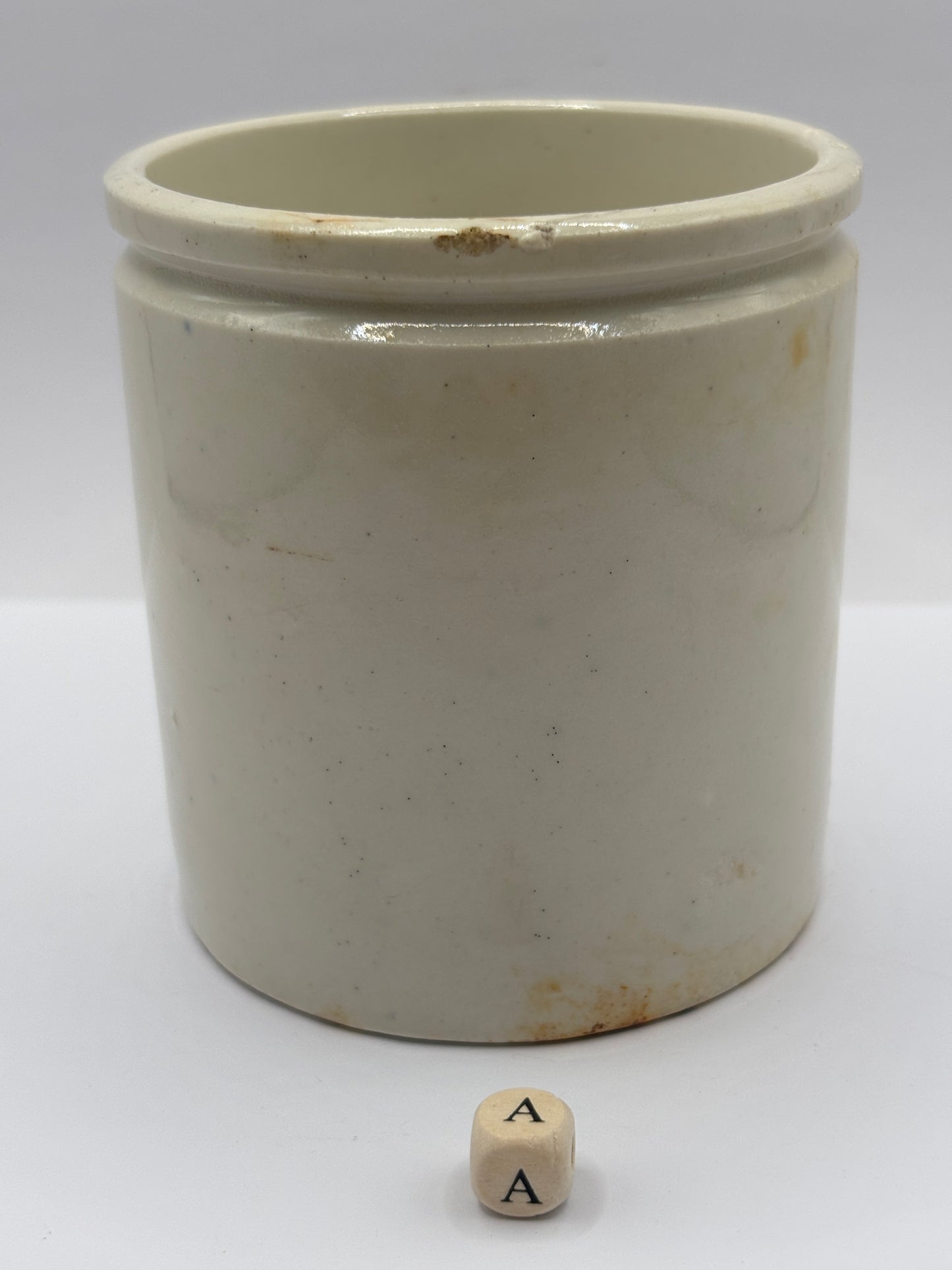 Old stoneware marmalade jar, Gray & sons 1lb (A)