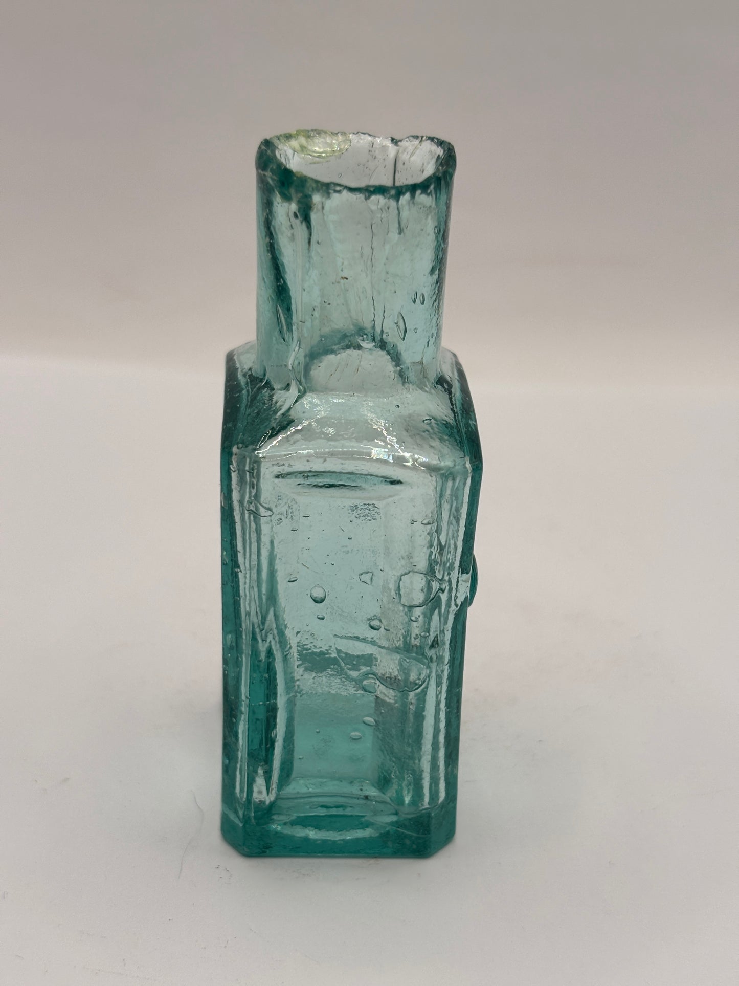 Old advertising inkwell,ink bottle, Lion brand