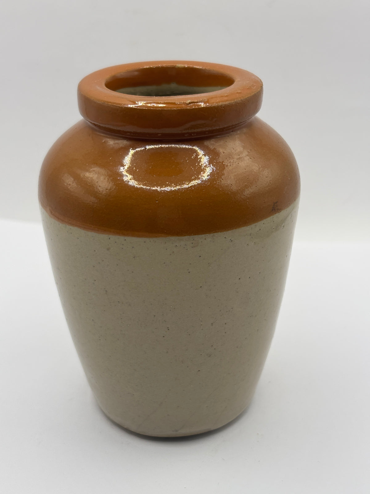 Old large advertising cream pot, Hailwoods