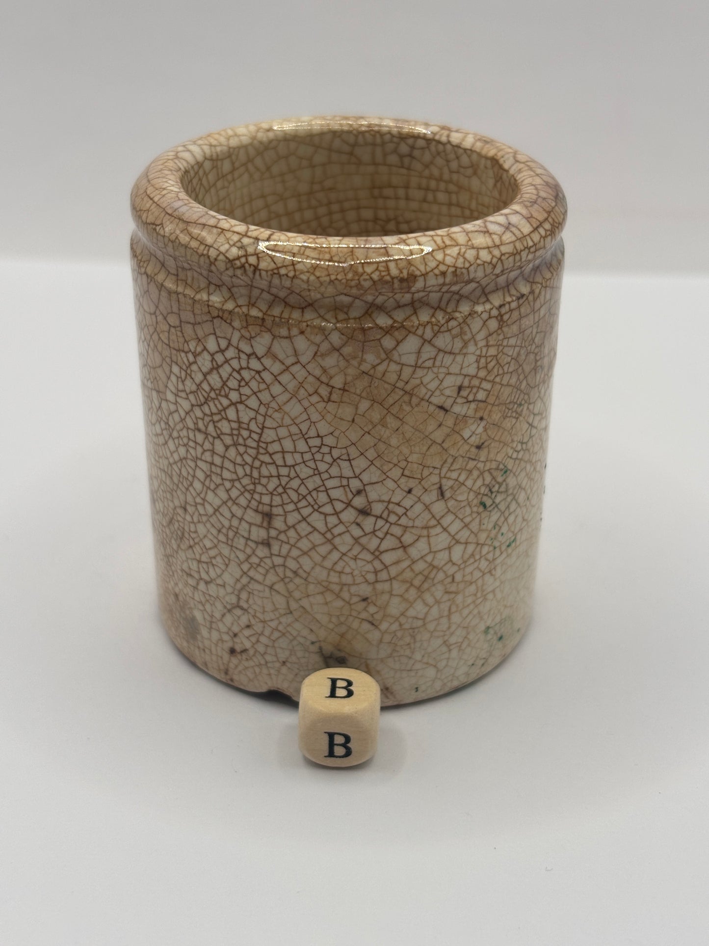 Old sainsburys advertising pot, potted meat (B)