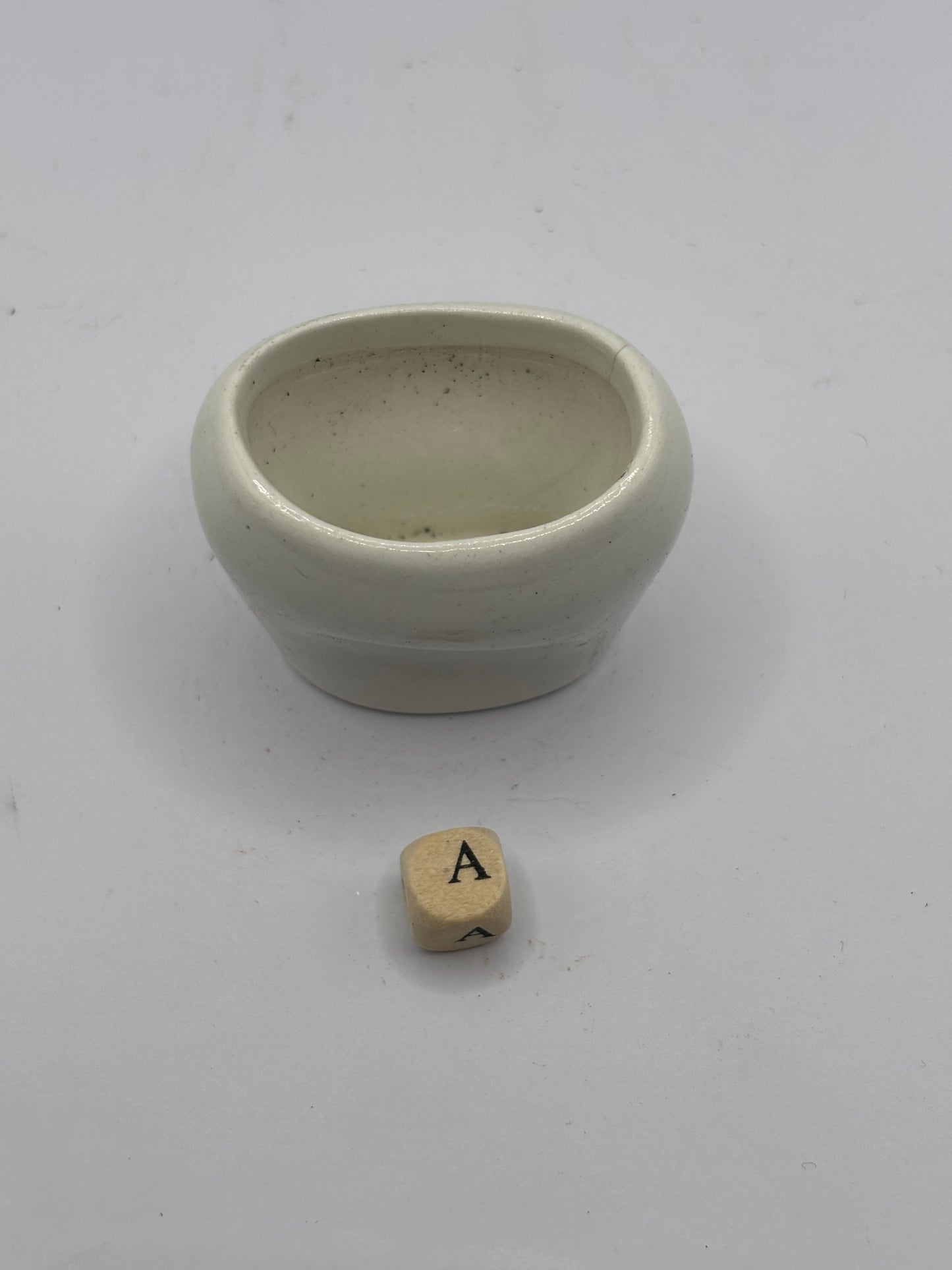 Old porcelain eye bath