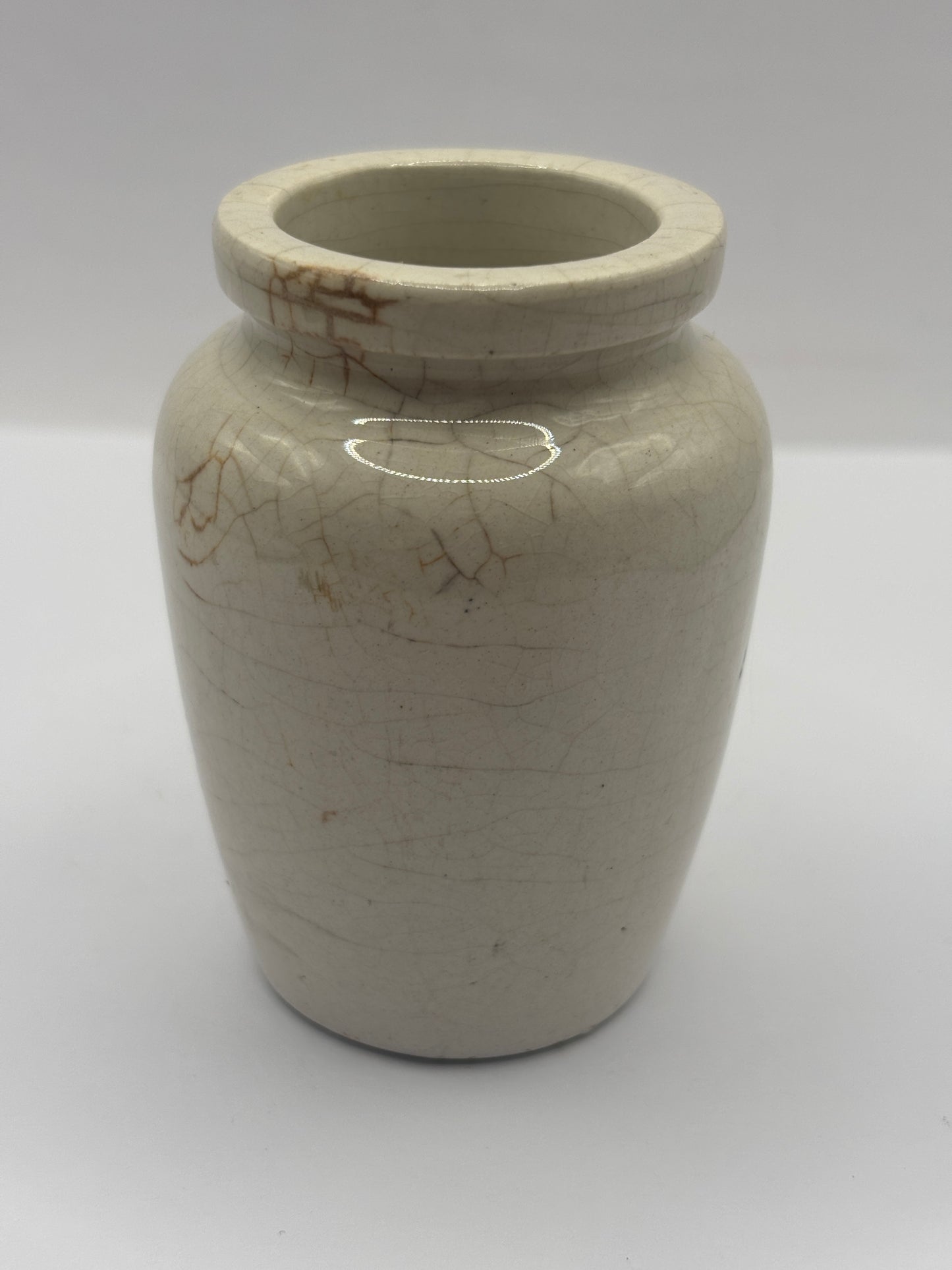 Old advertising jar, Numol 7.5cms