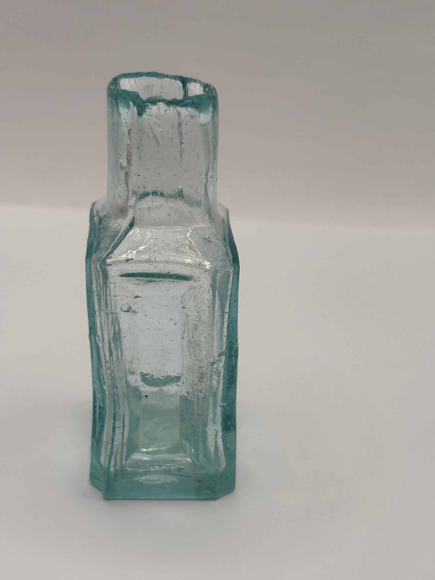 Old advertising inkwell,ink bottle, Lion brand