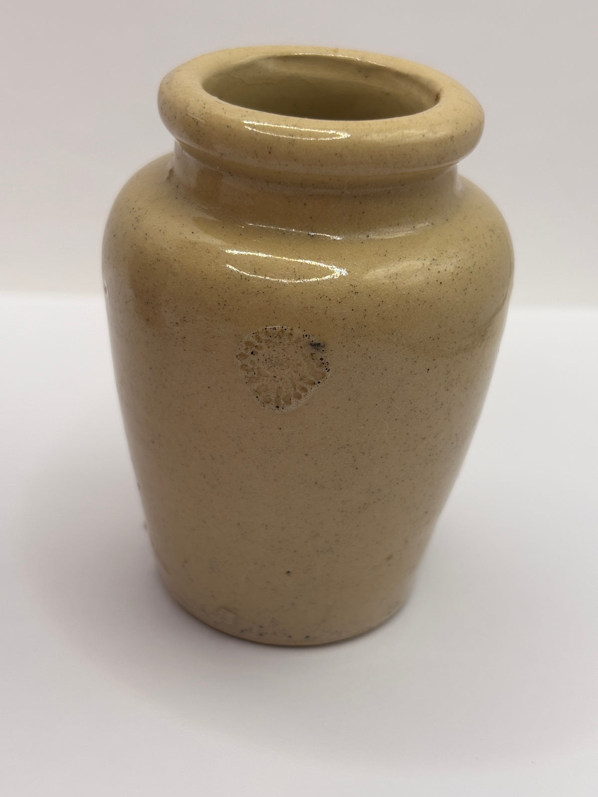 Old advertising cream pot, Richardsons thick cream Sheffield