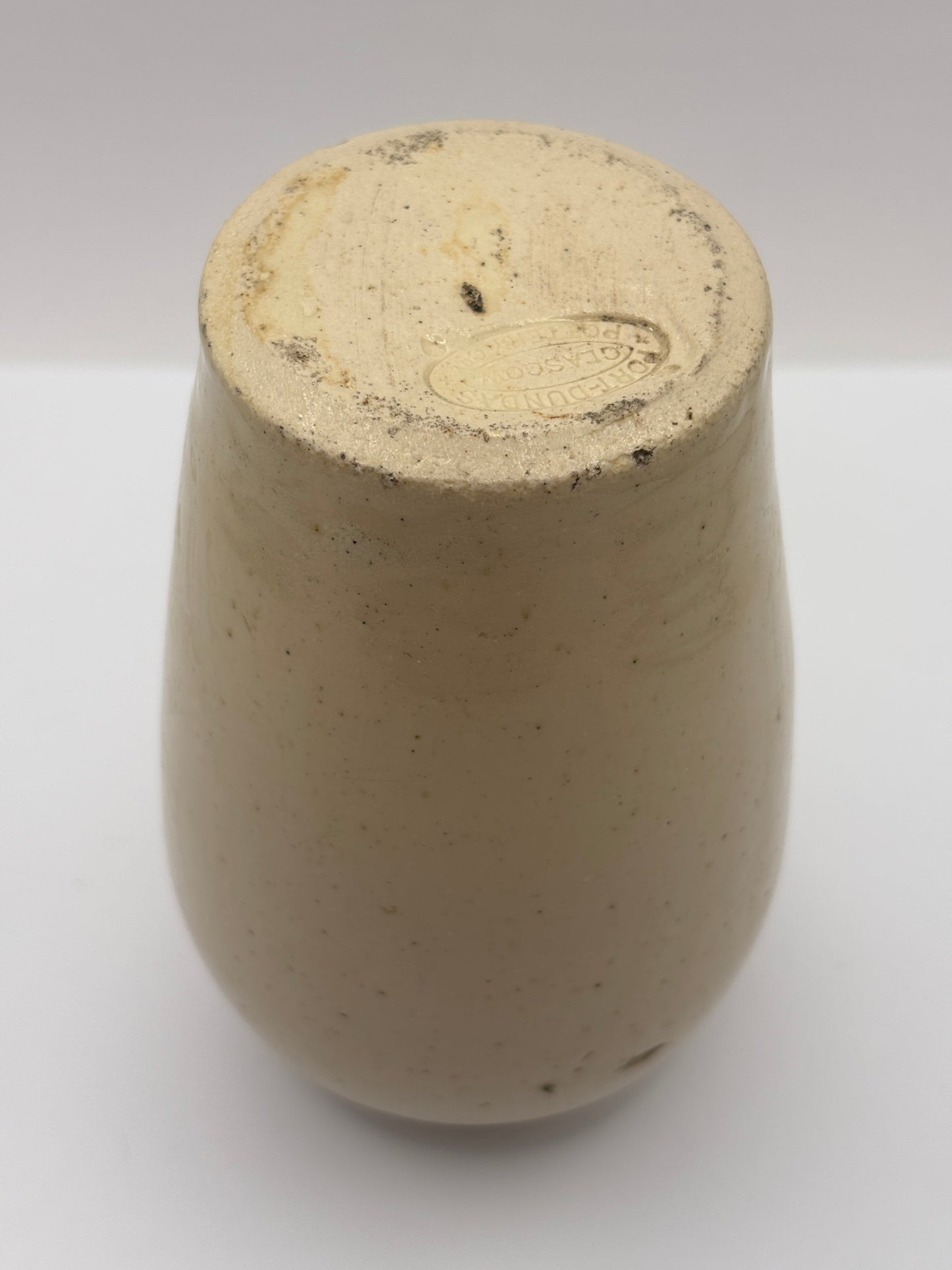 Old plain stoneware cream pot