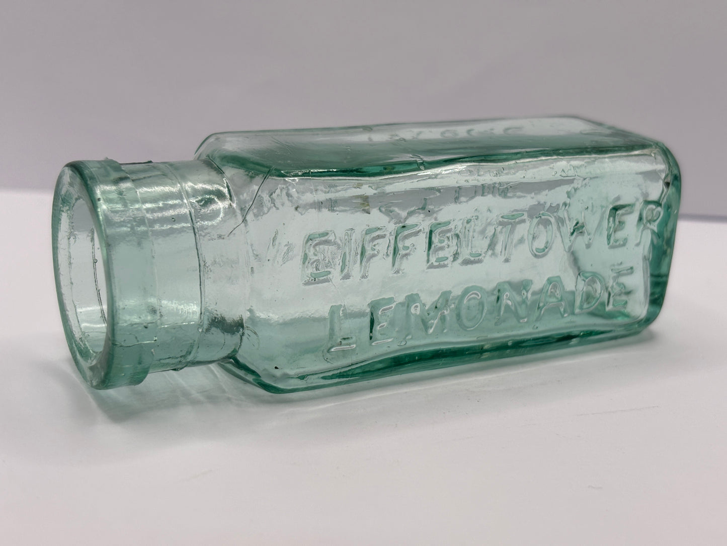 Old Eiffel tower lemonade bottle