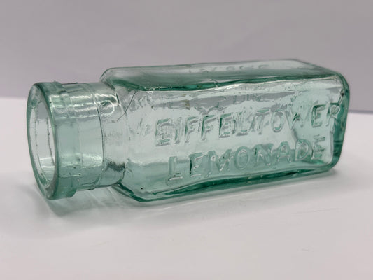 Old Eiffel tower lemonade bottle