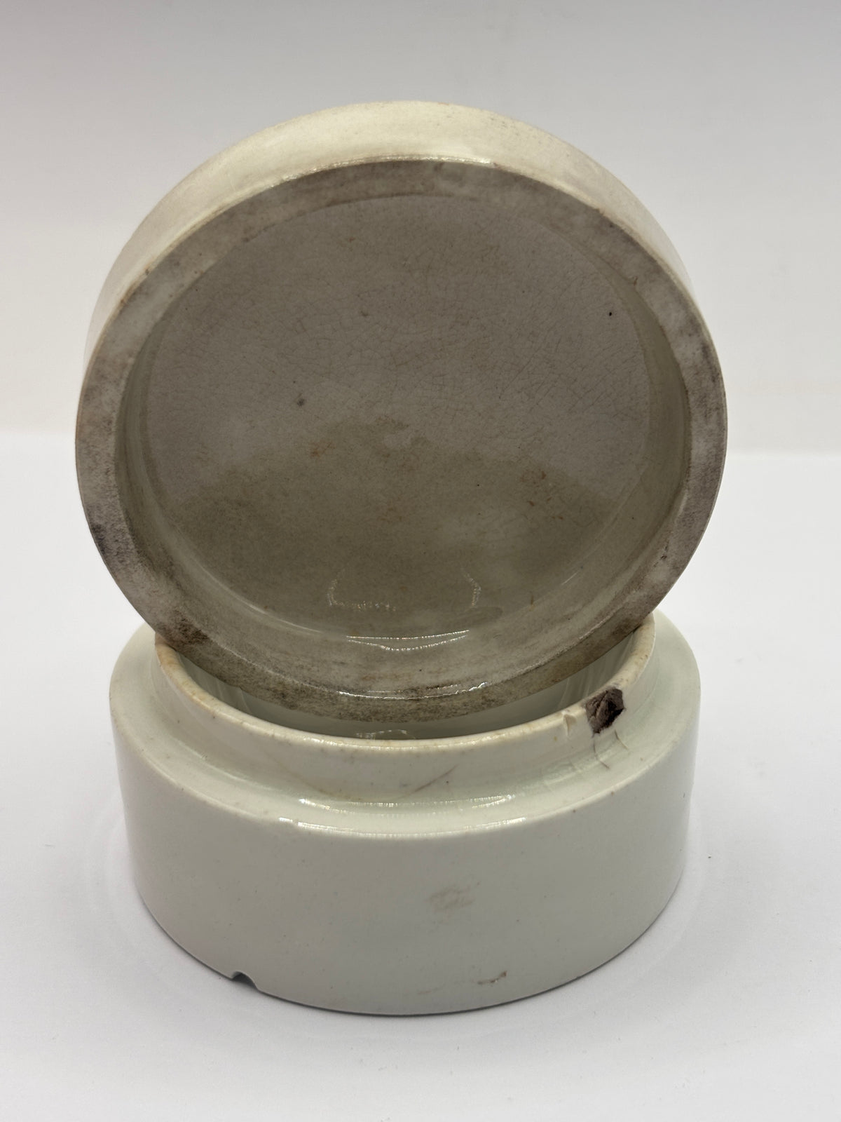 Old advertising lid and base. lewis & burrows cherry tooth paste 🍒