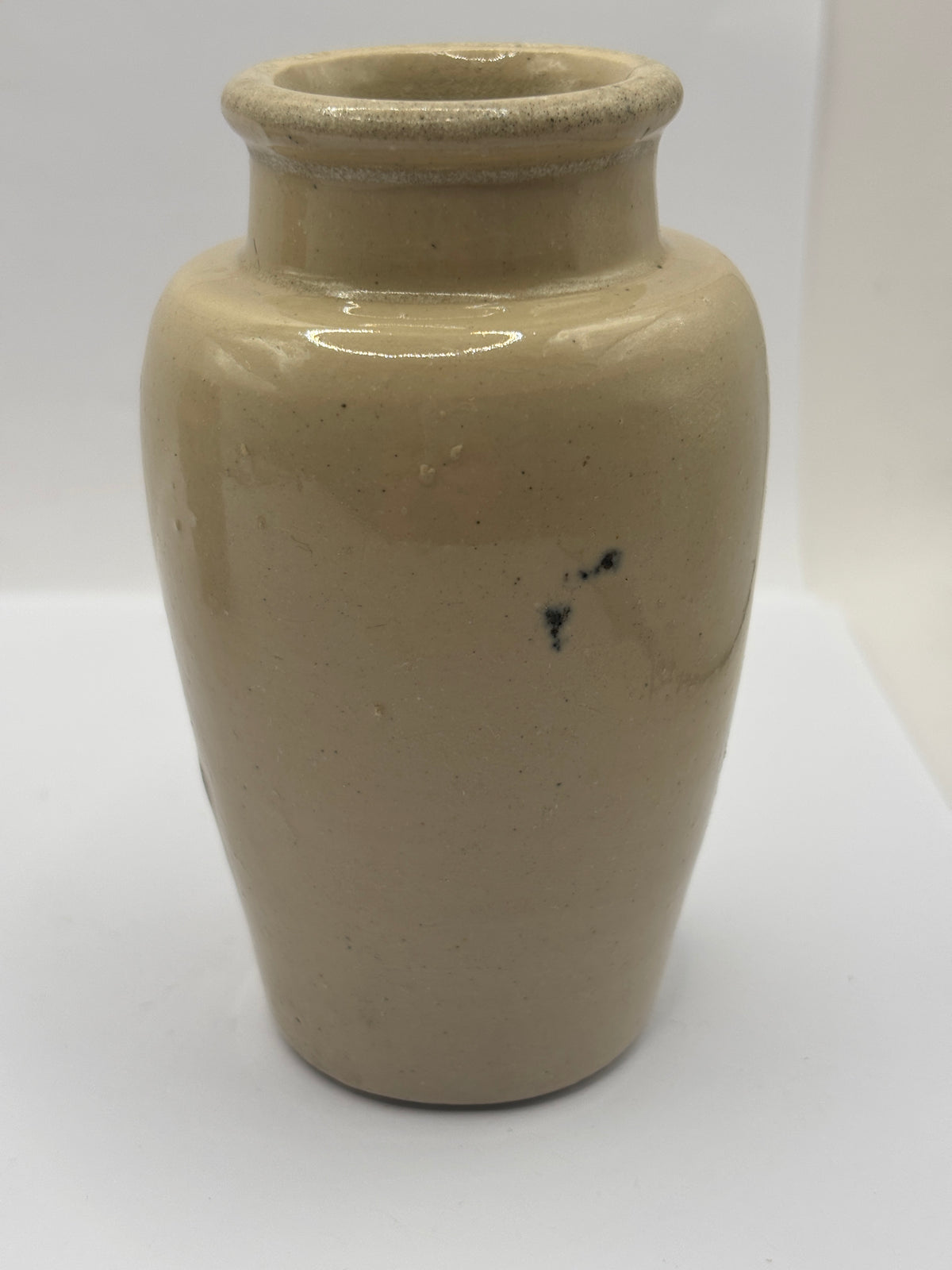 Old advertising cream pot, Mobberley pure rich cream