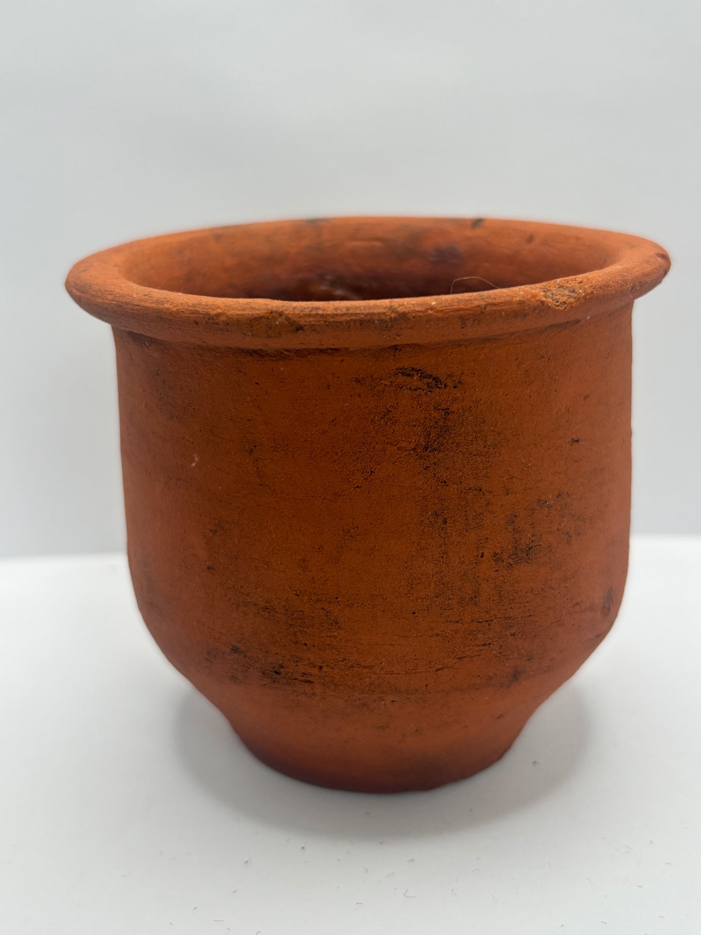 old terracotta plant pot