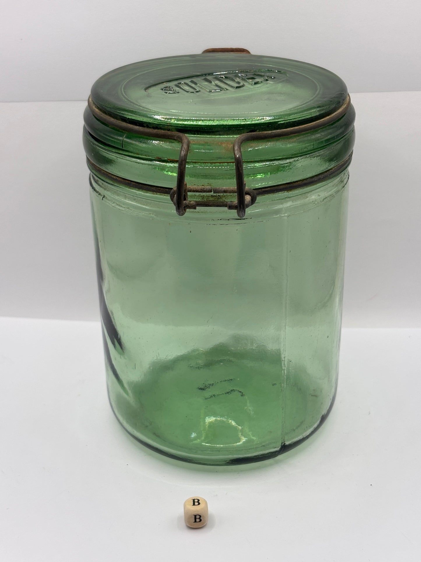 Vintage french canning jar, Solidex (B)