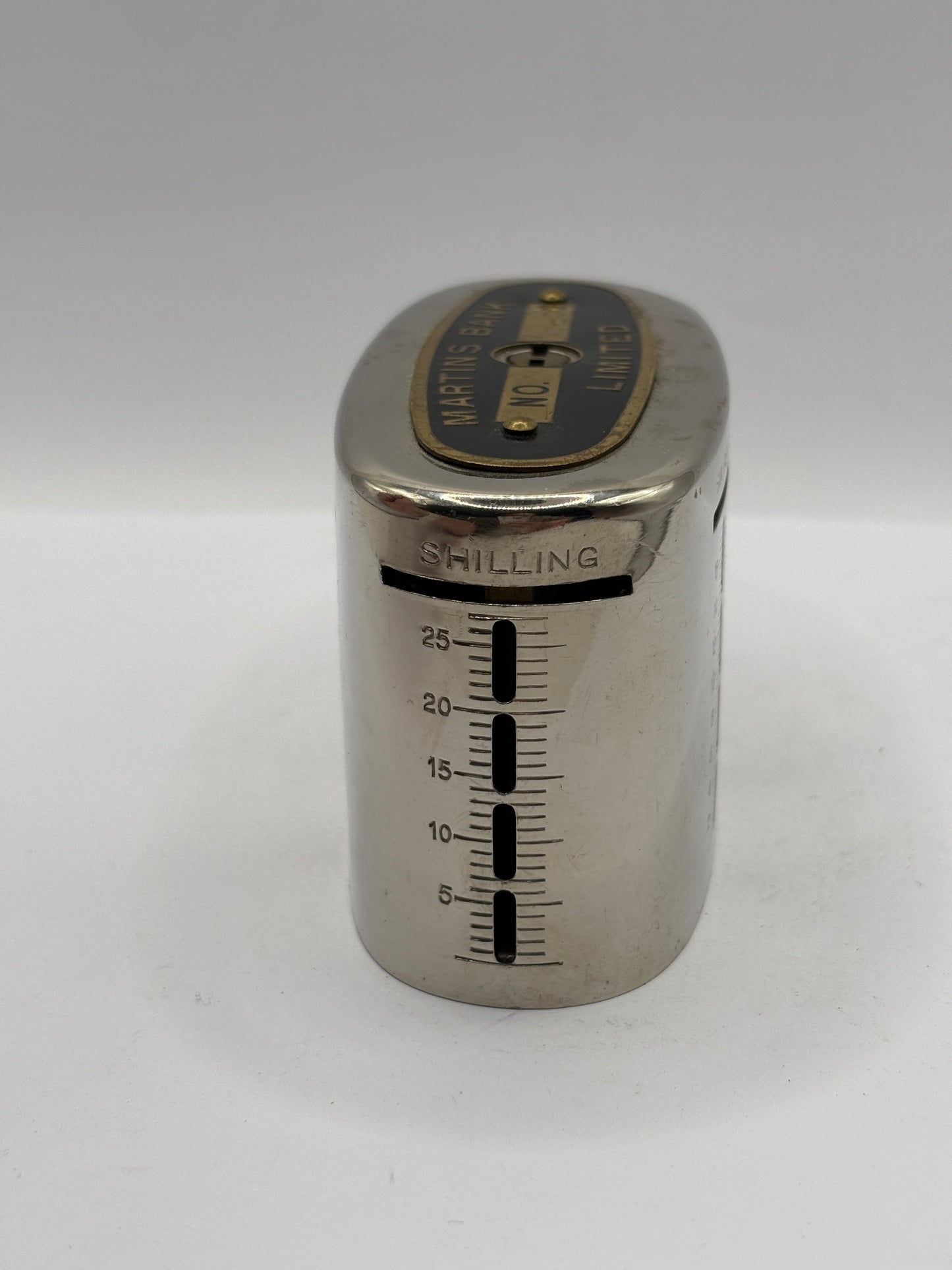 Old advertising money bank, Martins Bank