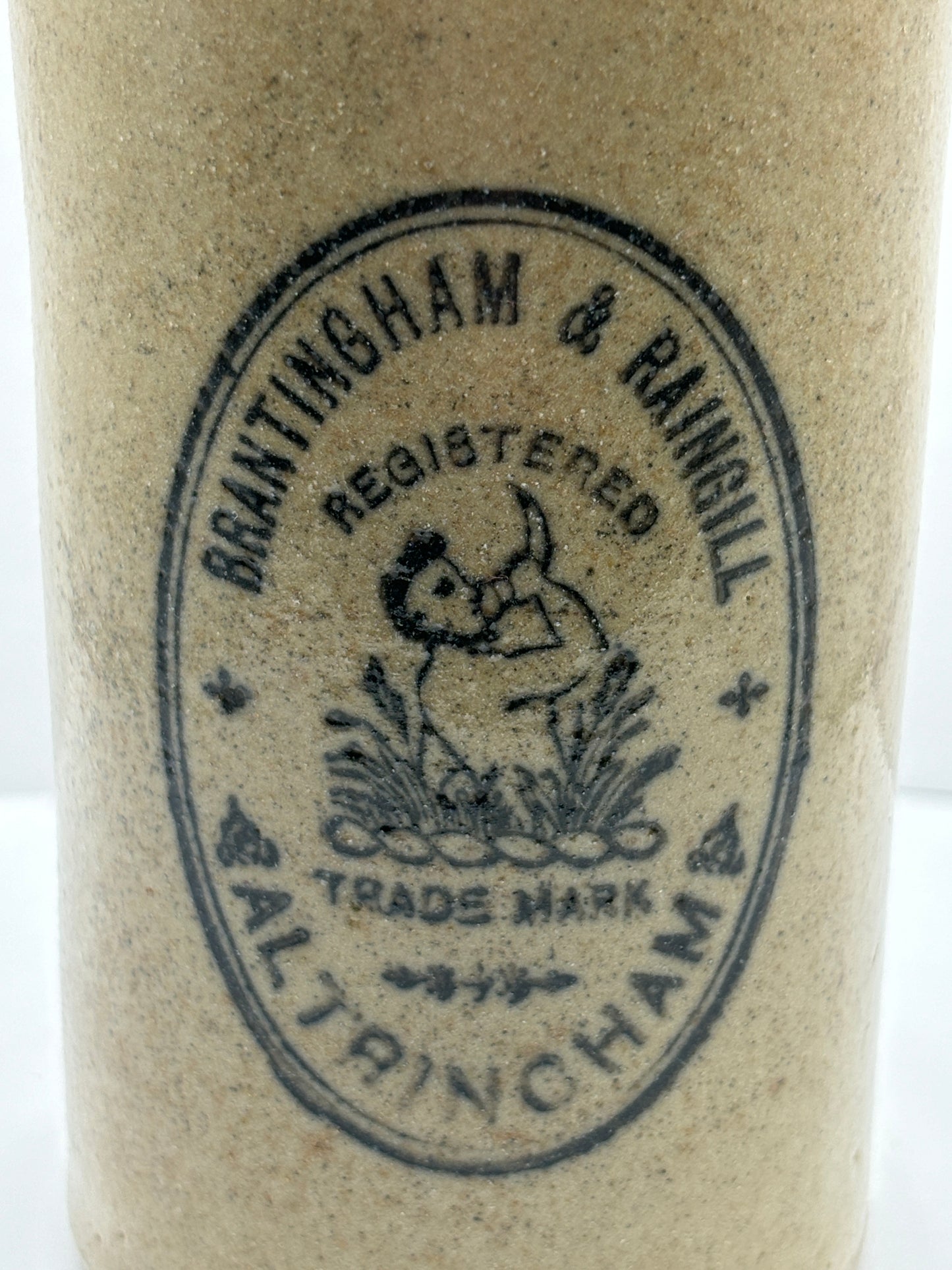 Altringham ginger beer bottle