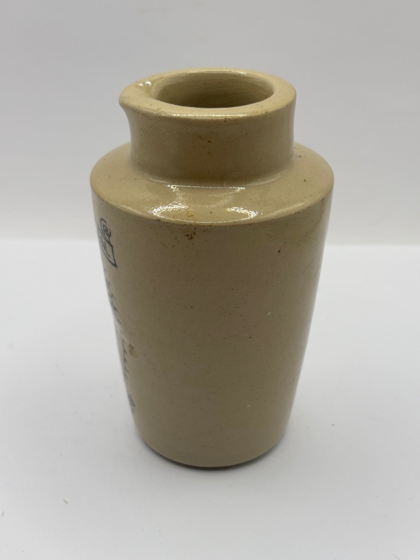 Old advertising cream pot, Leeds Provincial Dairies 10cms