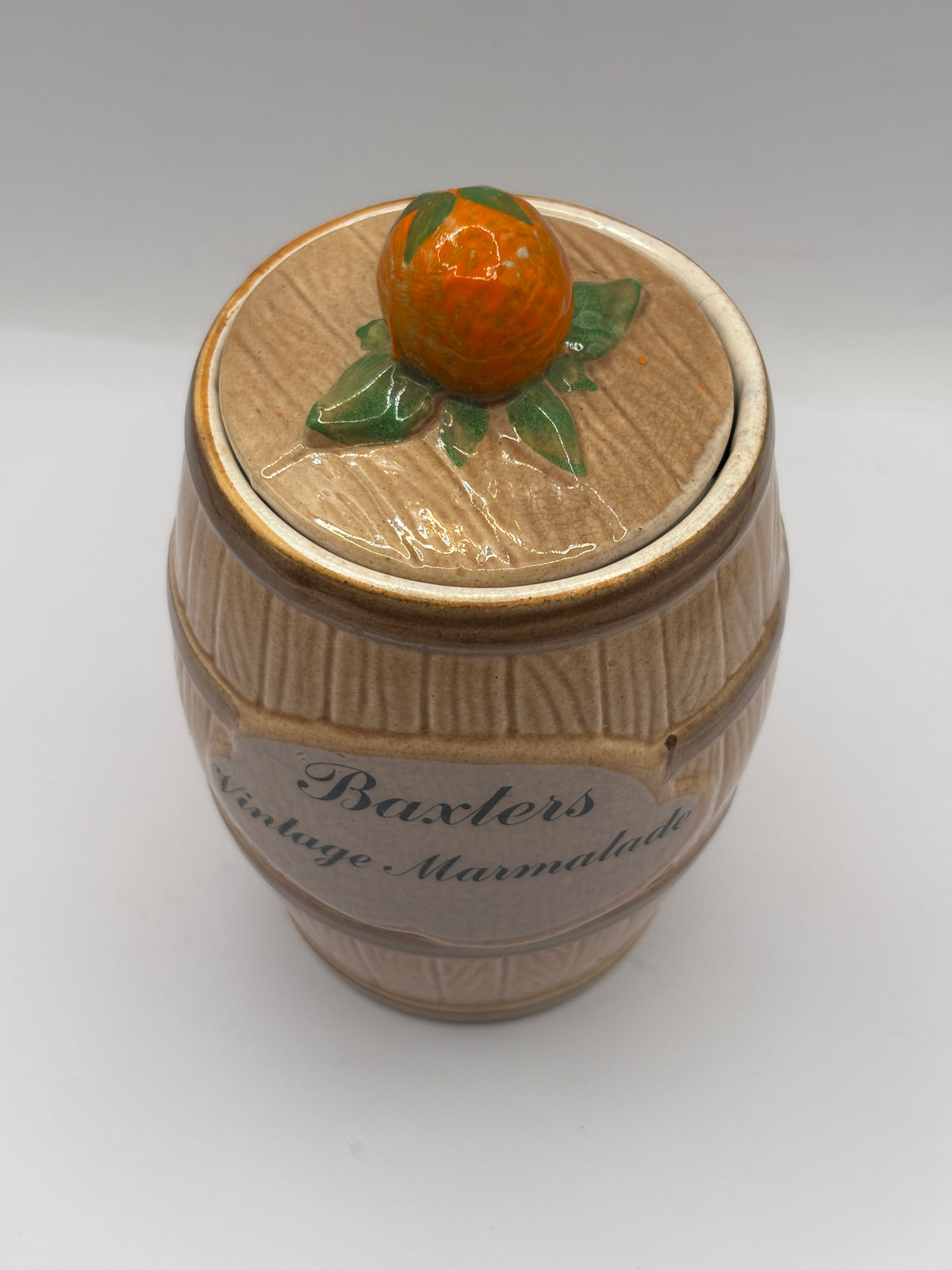 Vintage Baxters marmalade jar