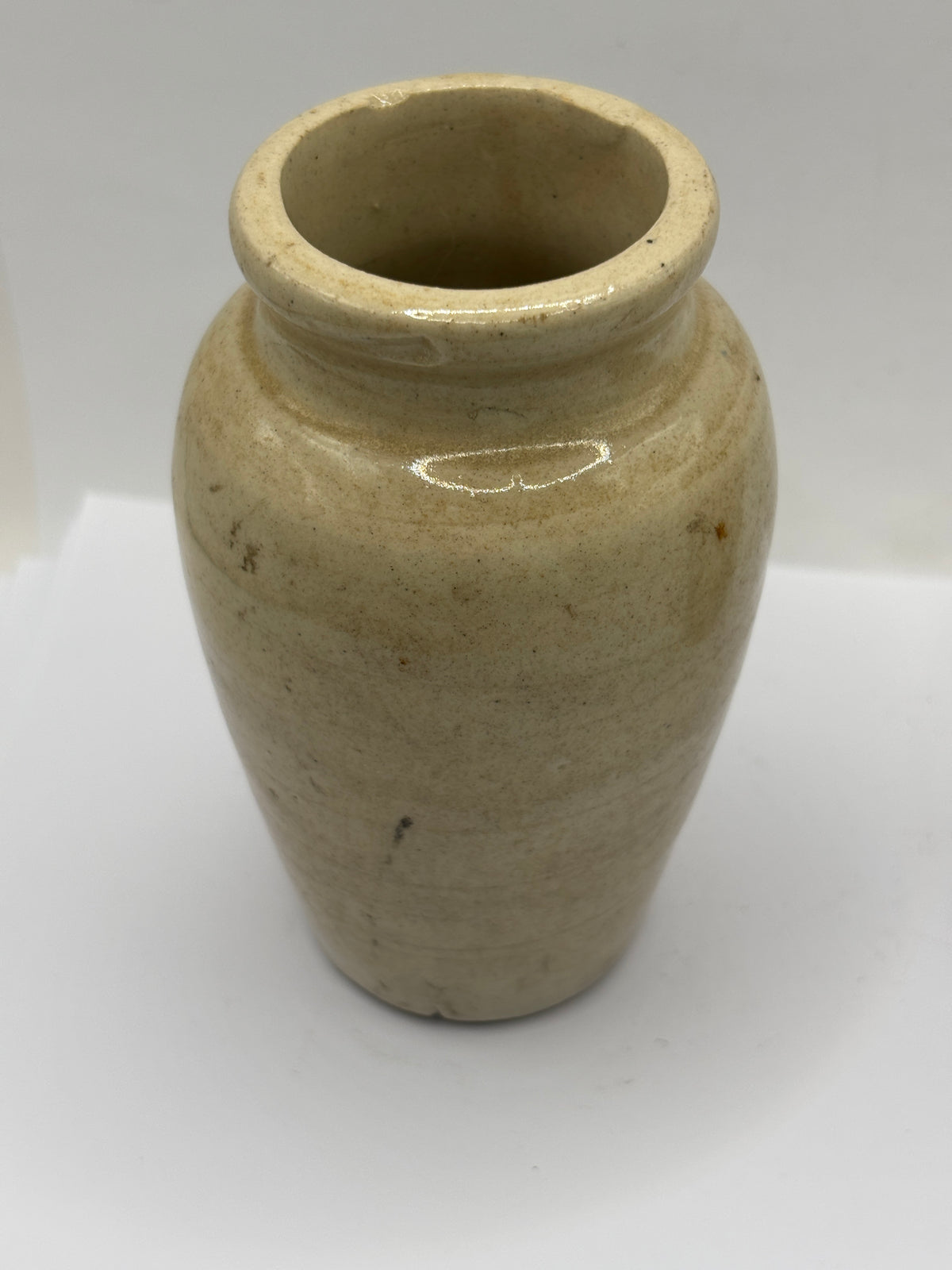 Old advertising cream pot, Craigmillar creamery company