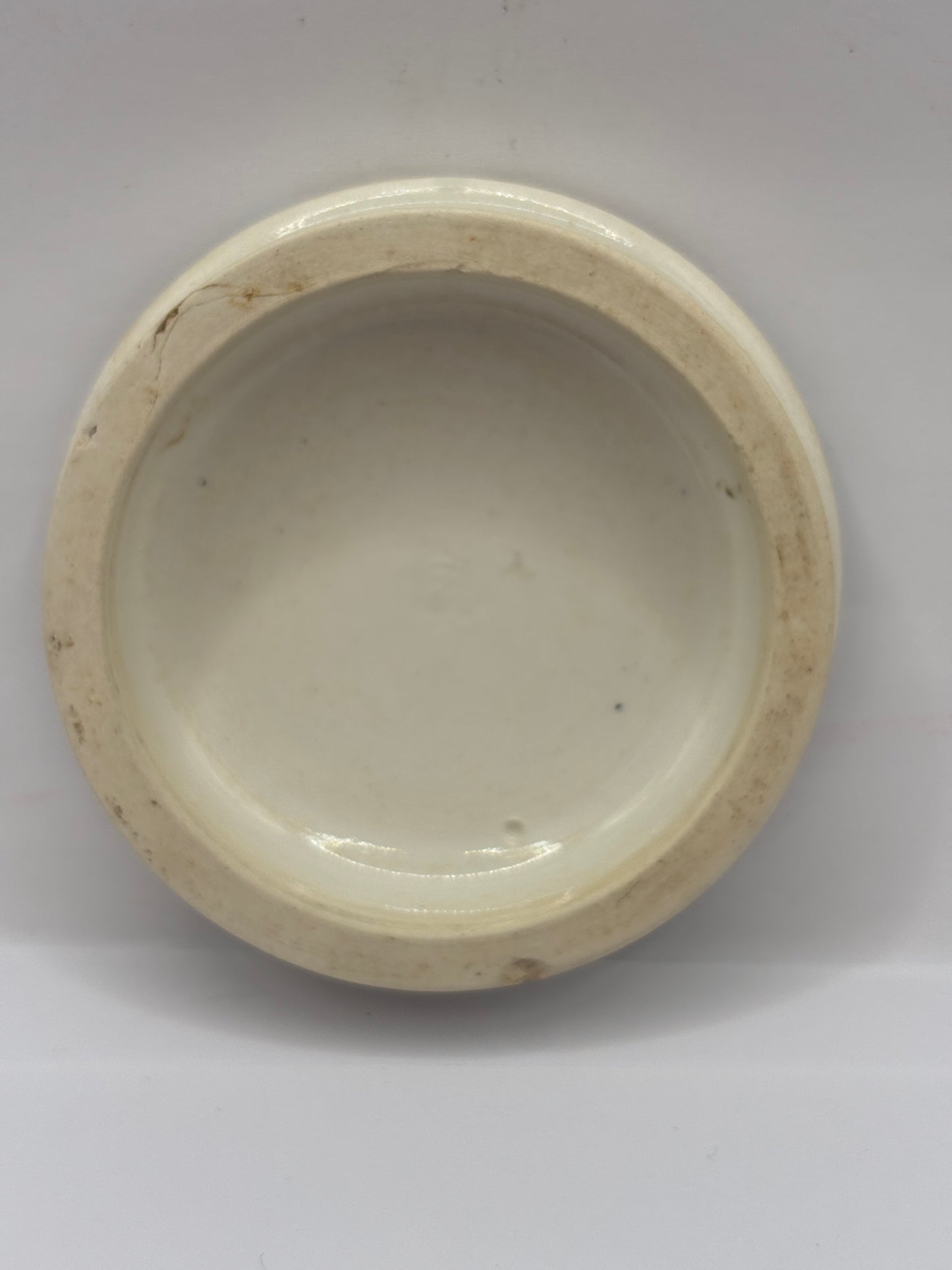 Old advertising lid, Cold cream