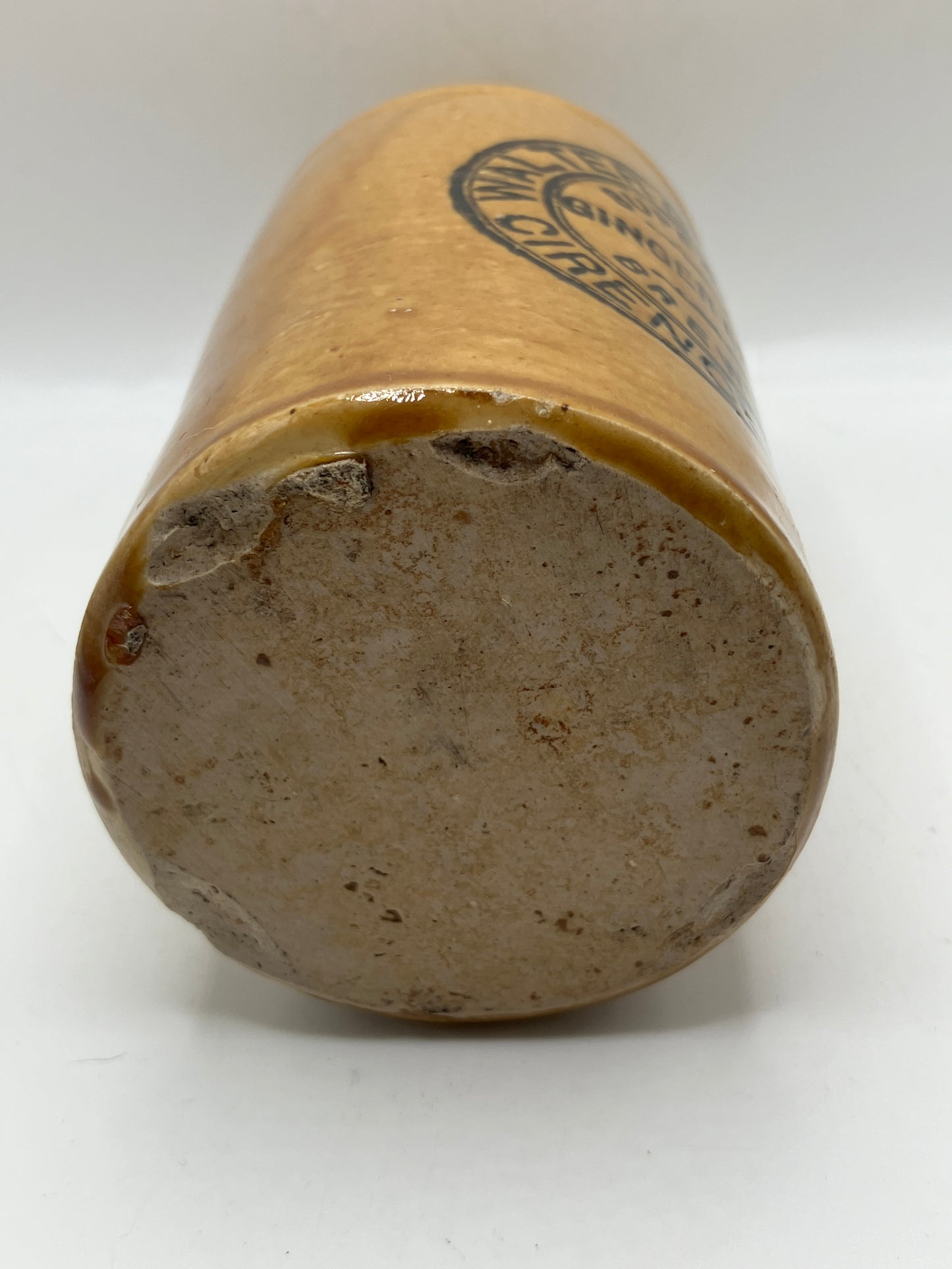 Stoneware ginger beer bottle, Cirencester