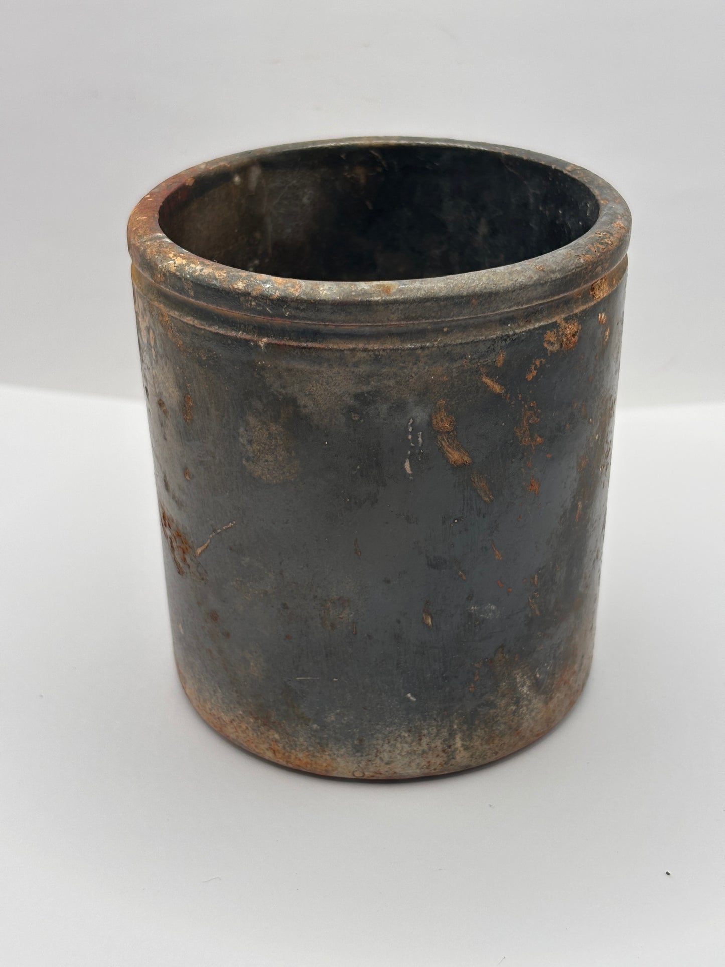 Old 1lb James Keiller Dundee marmalade Jar. Super burnt & crusty