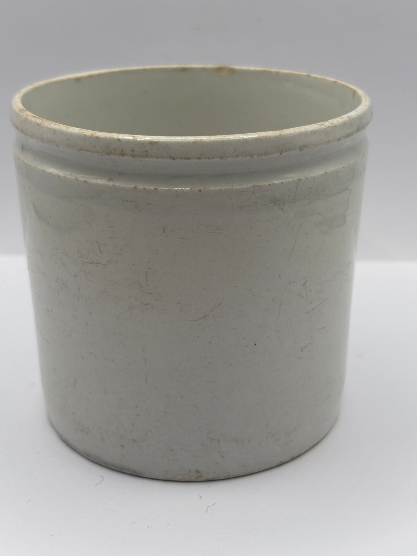 Old 1lb ironstone jar