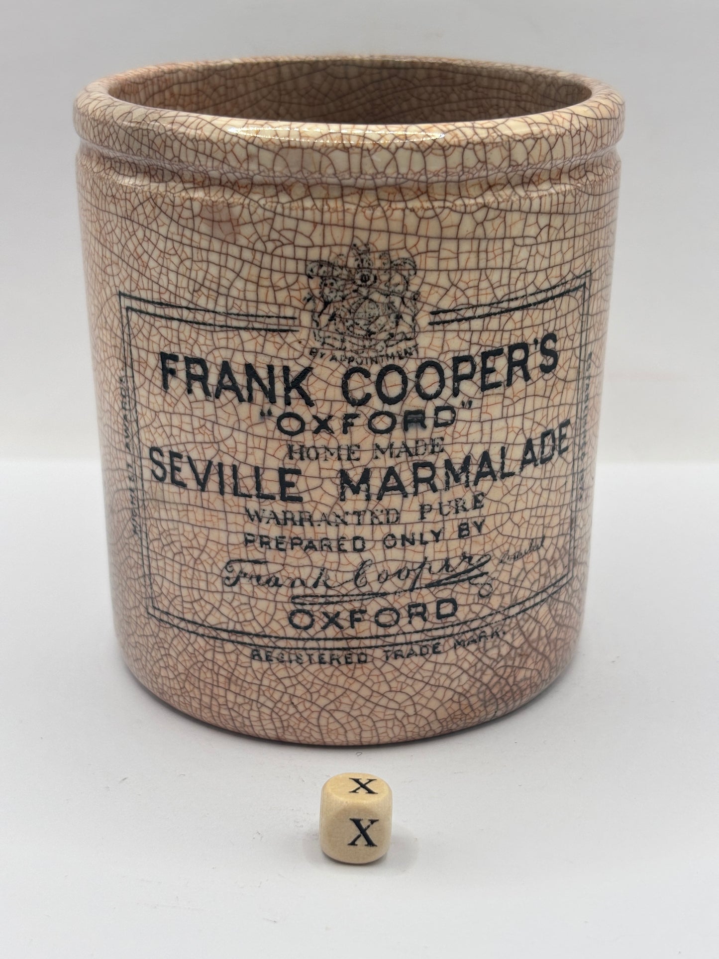 Old 1lb Frank Cooper marmalade Jar (x)