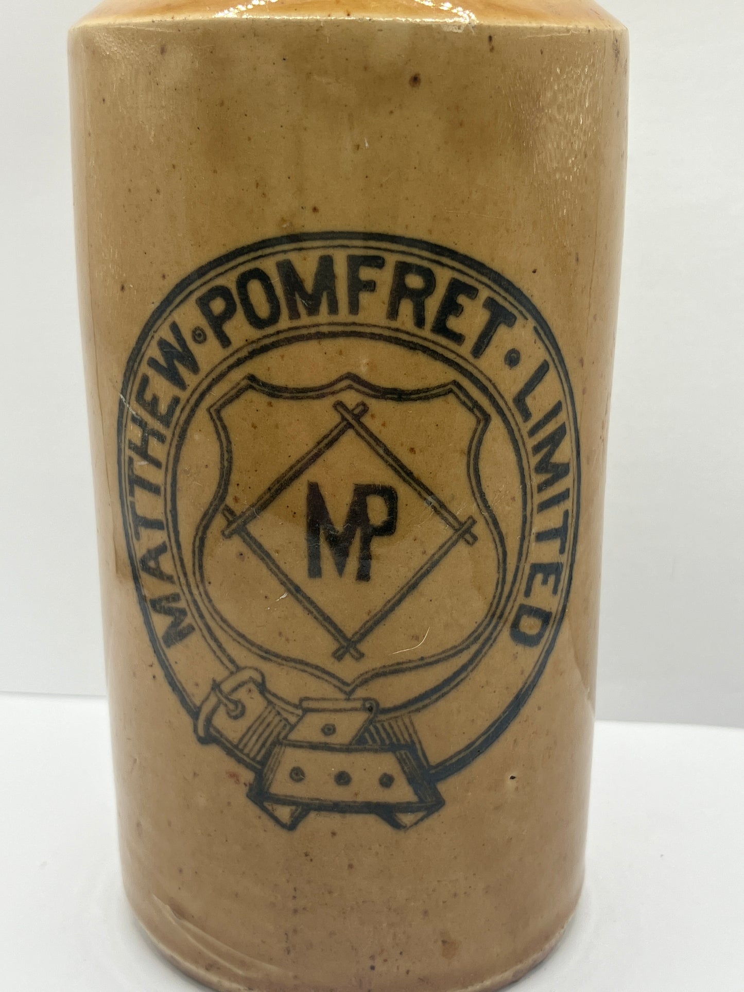 Stoneware ginger beer bottle, Matthew pomfret ltd