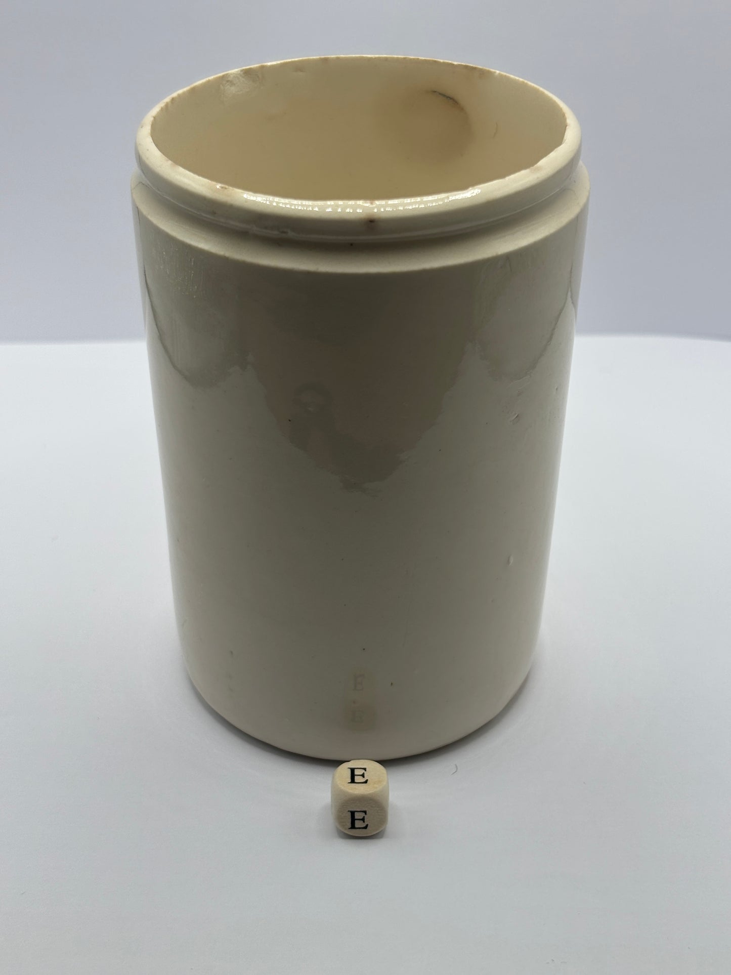 old 1lb James Keiller Dundee marmalade jar (e)