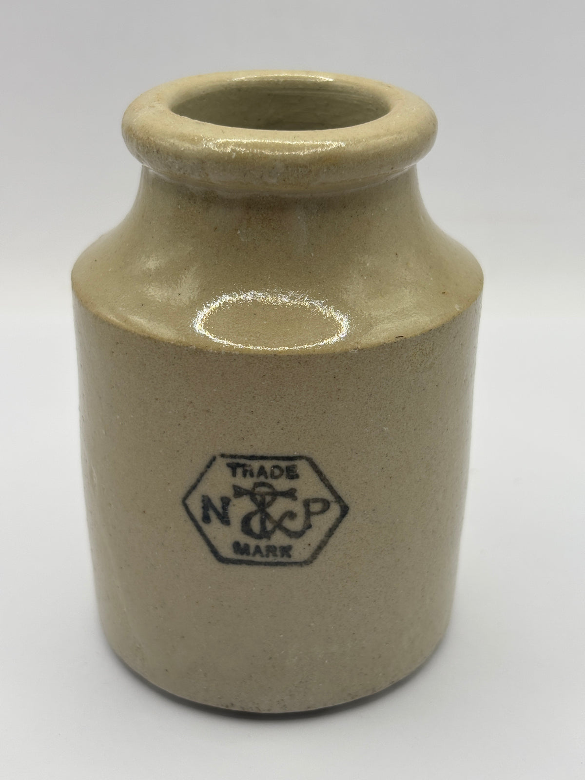 Old advertising jar, Taylors prepared mustard. 8cms