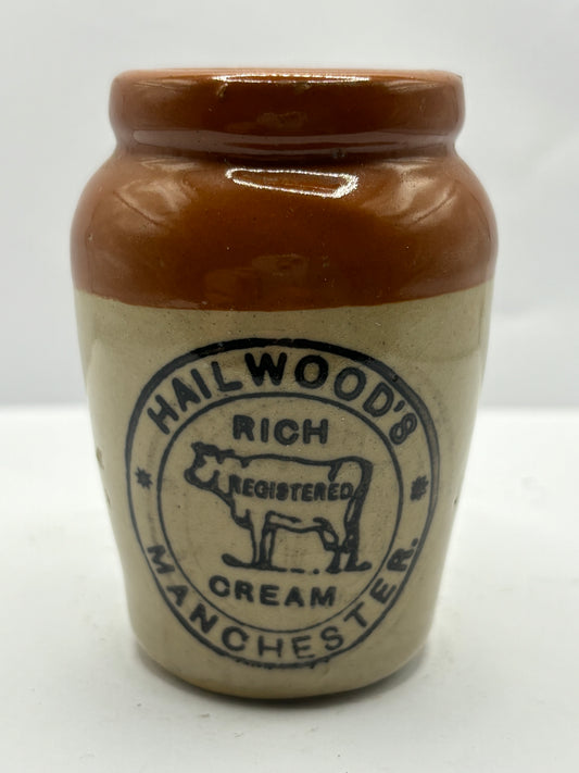 Small Hailwoods Manchester cream pot