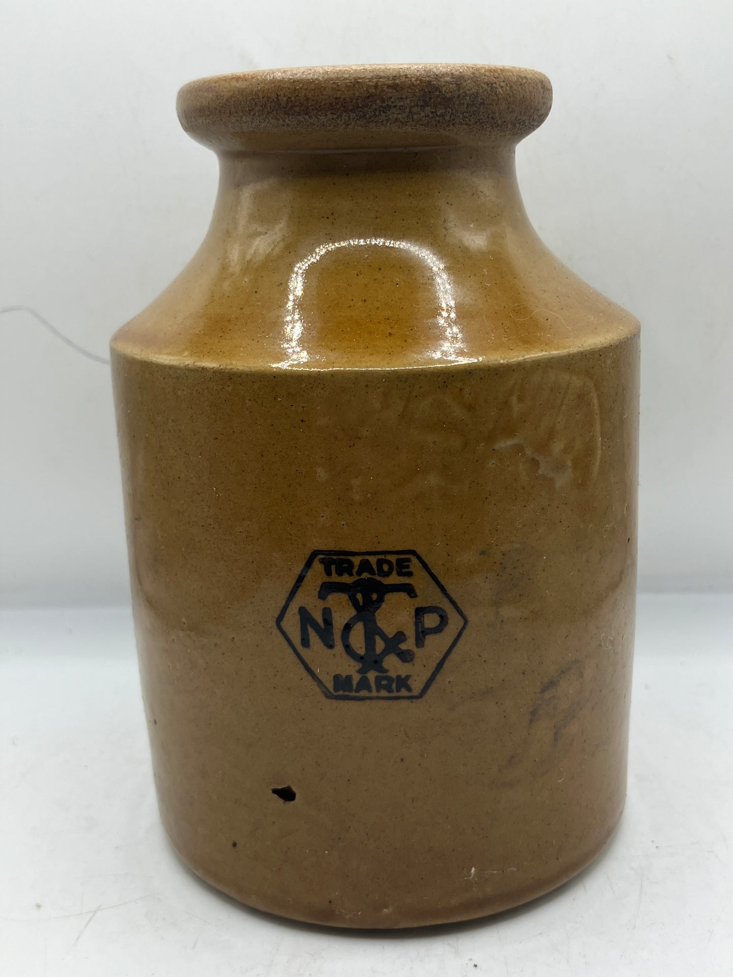 Large Brown Taylor’s mustard pot