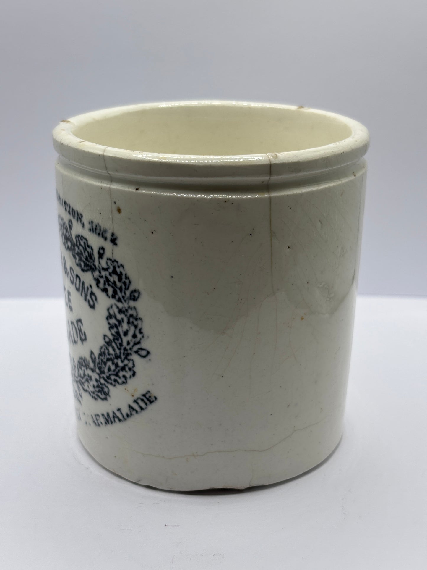 Old 1lb James Keiller Dundee marmalade jar