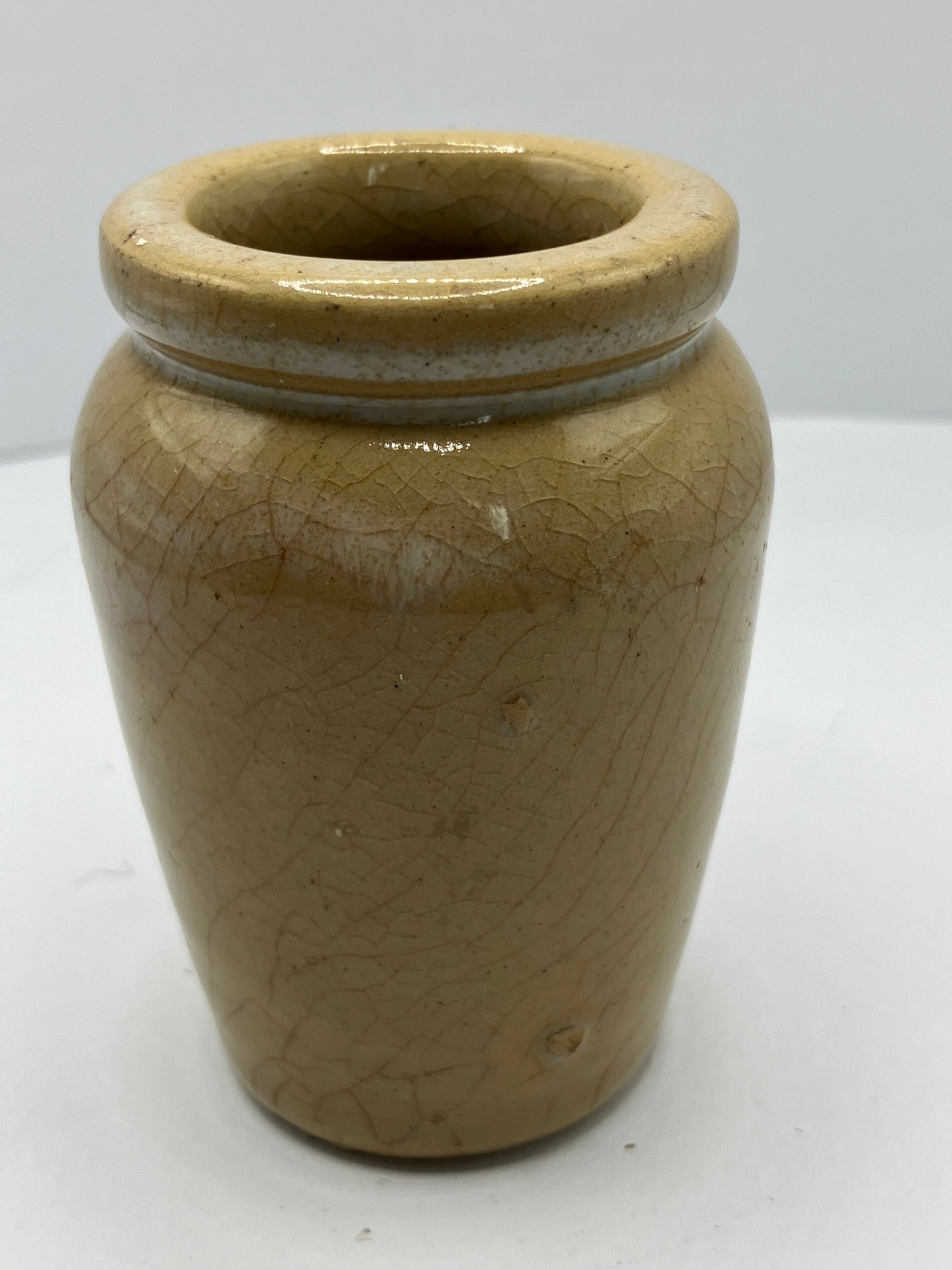 Daisy bank creamery, stoneware cream pot