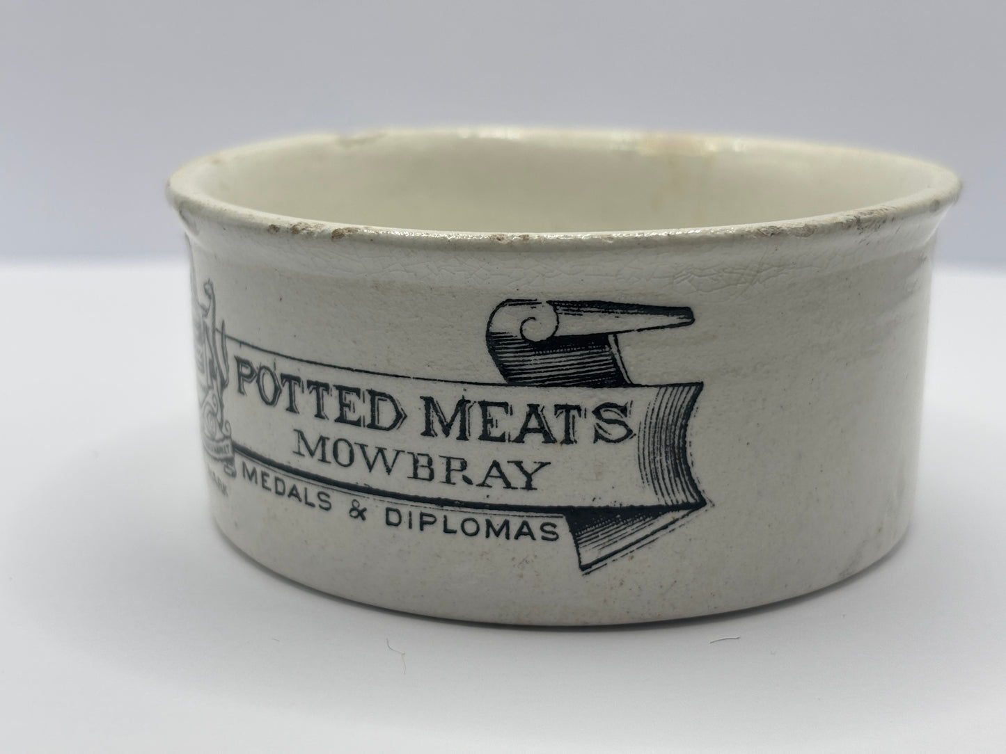 Old Teabutts advertising potted meat dish