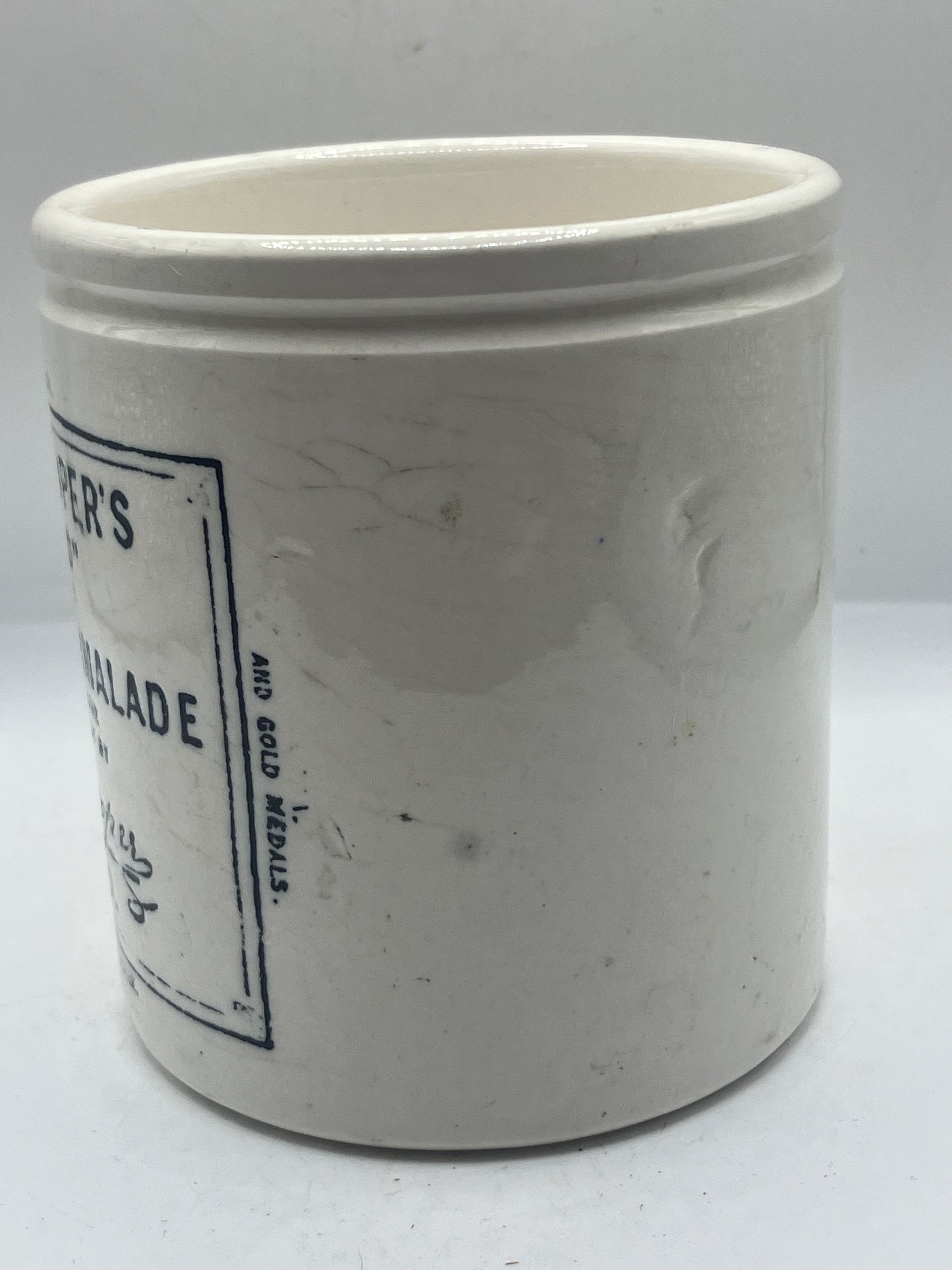 Frank coopers advertising jar (D)