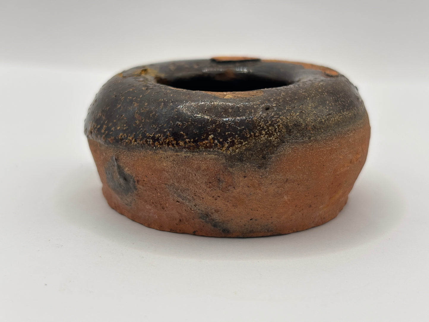 Early small salt glaze dish