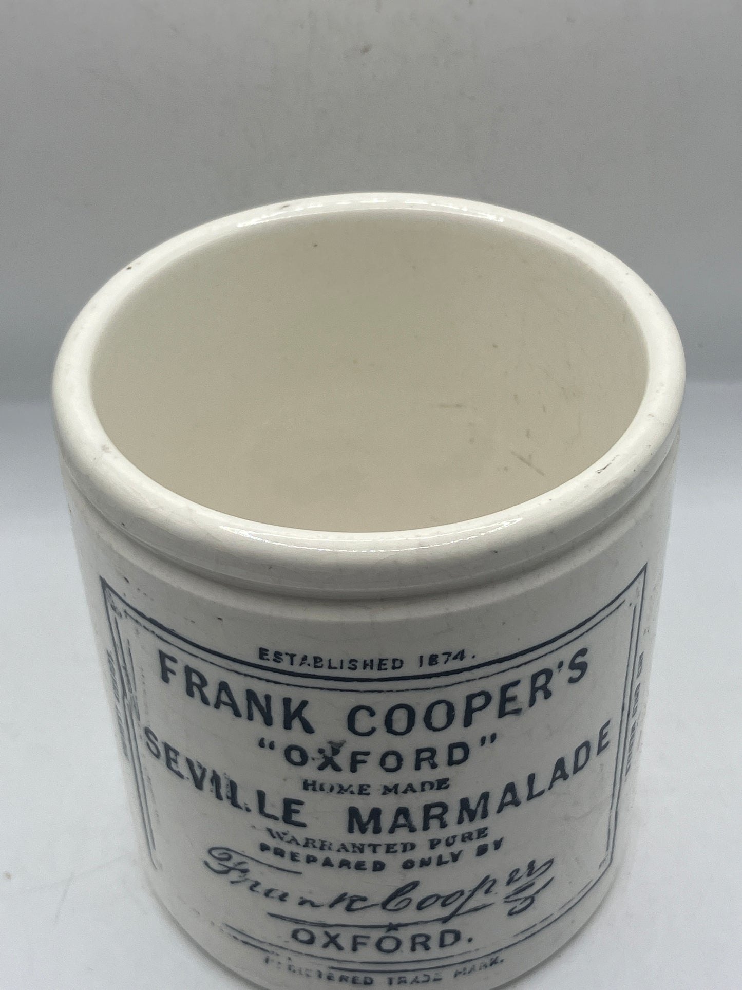 1lb frank coopers marmalade jar (D)