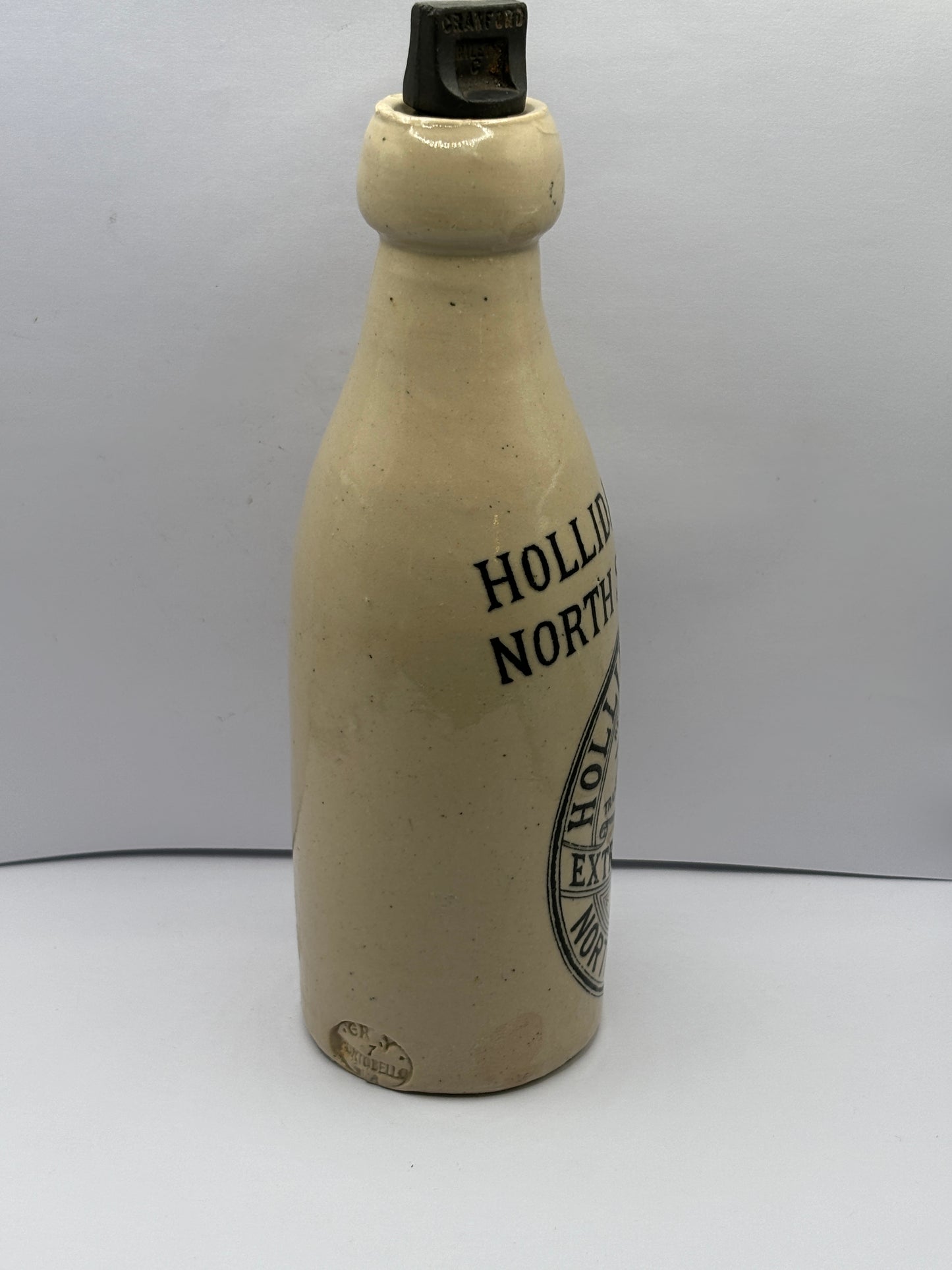 Old North sheilds stout bottle, Holliday & Co