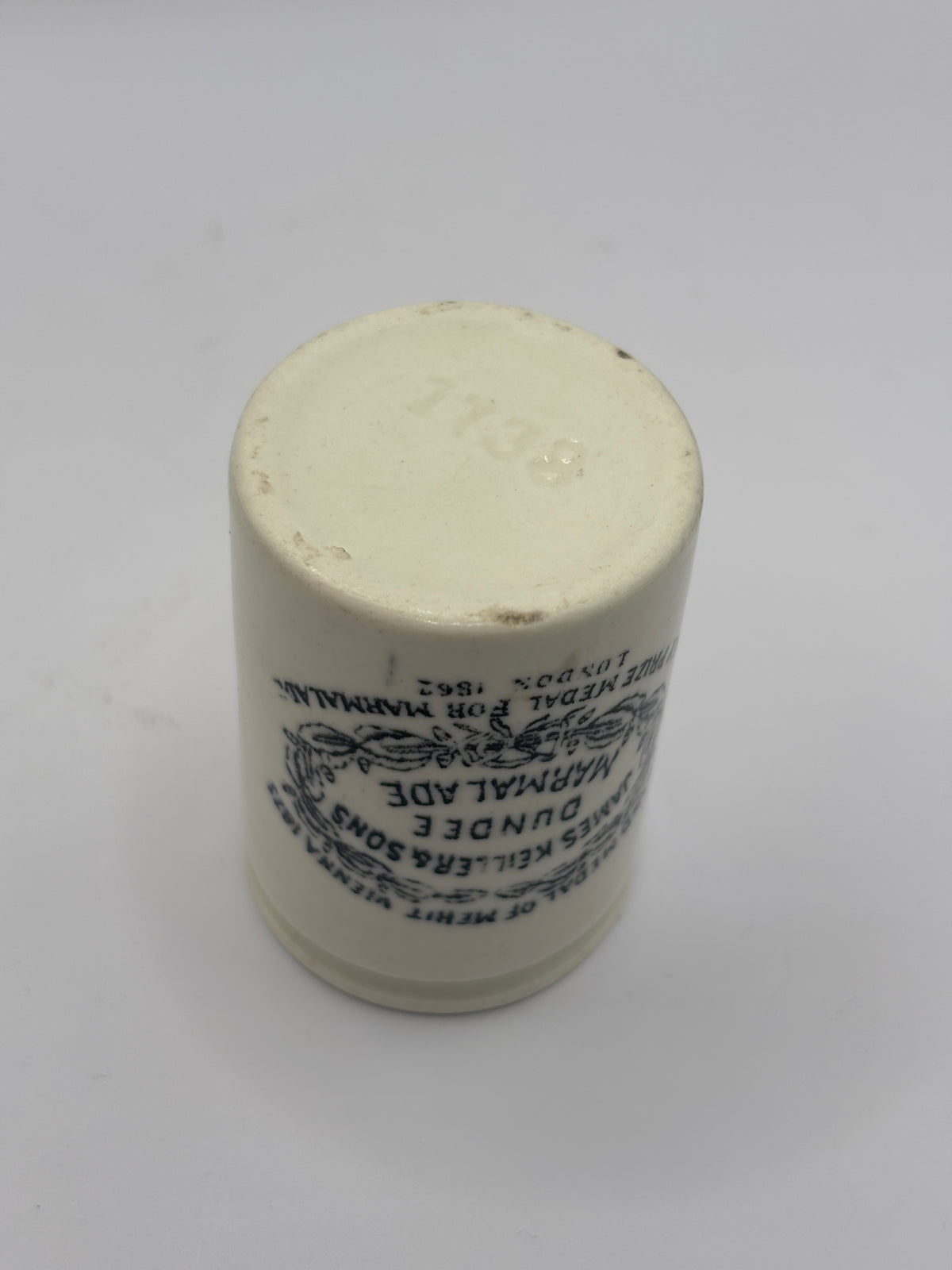 RARE miniature size James Keiller Dundee marmalade jar 5.5cms